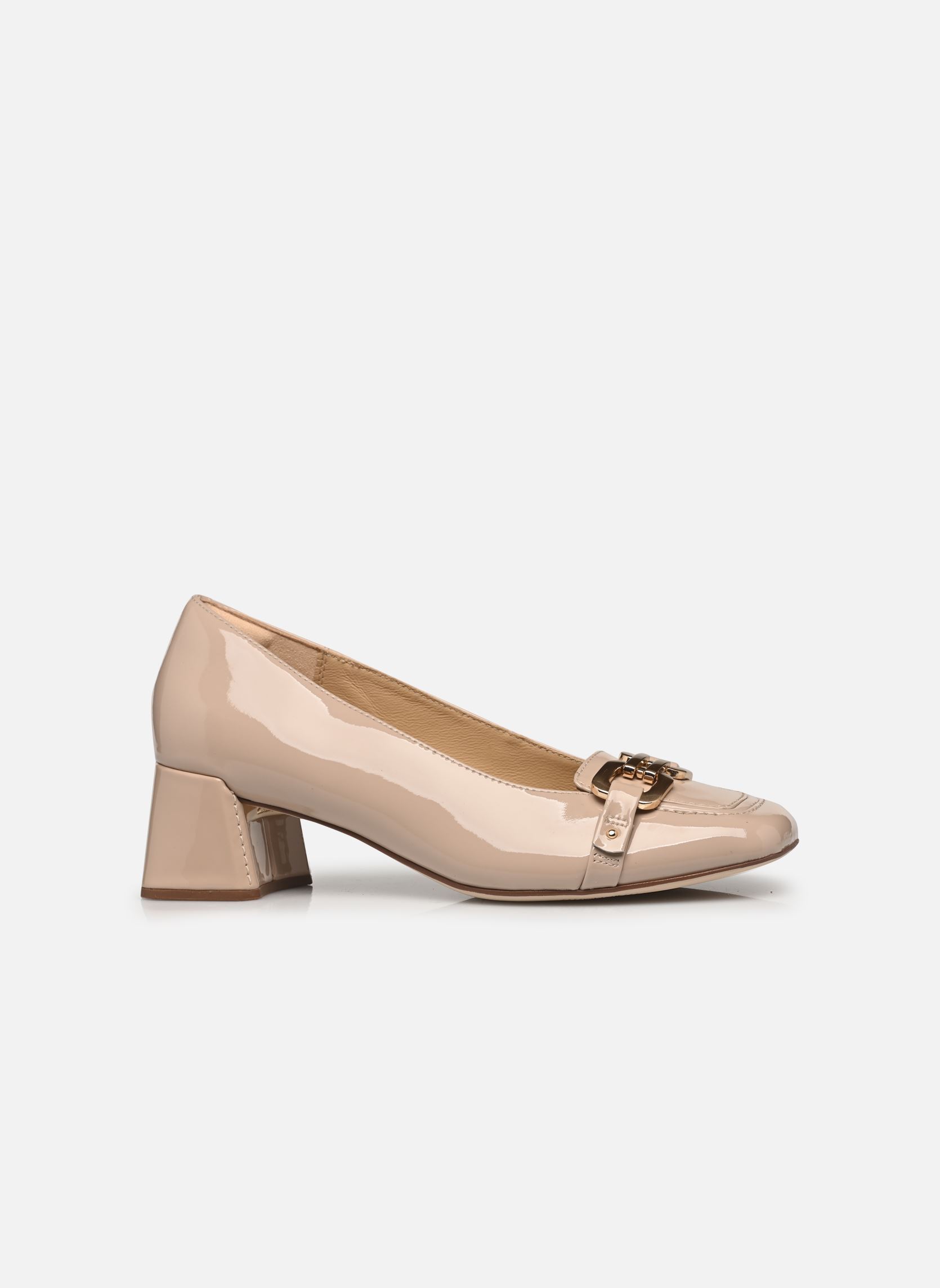 Bebés Nyta45 Court mujer beige Clarks Bebés Nyta45 Court mujer beige SAND PATENT