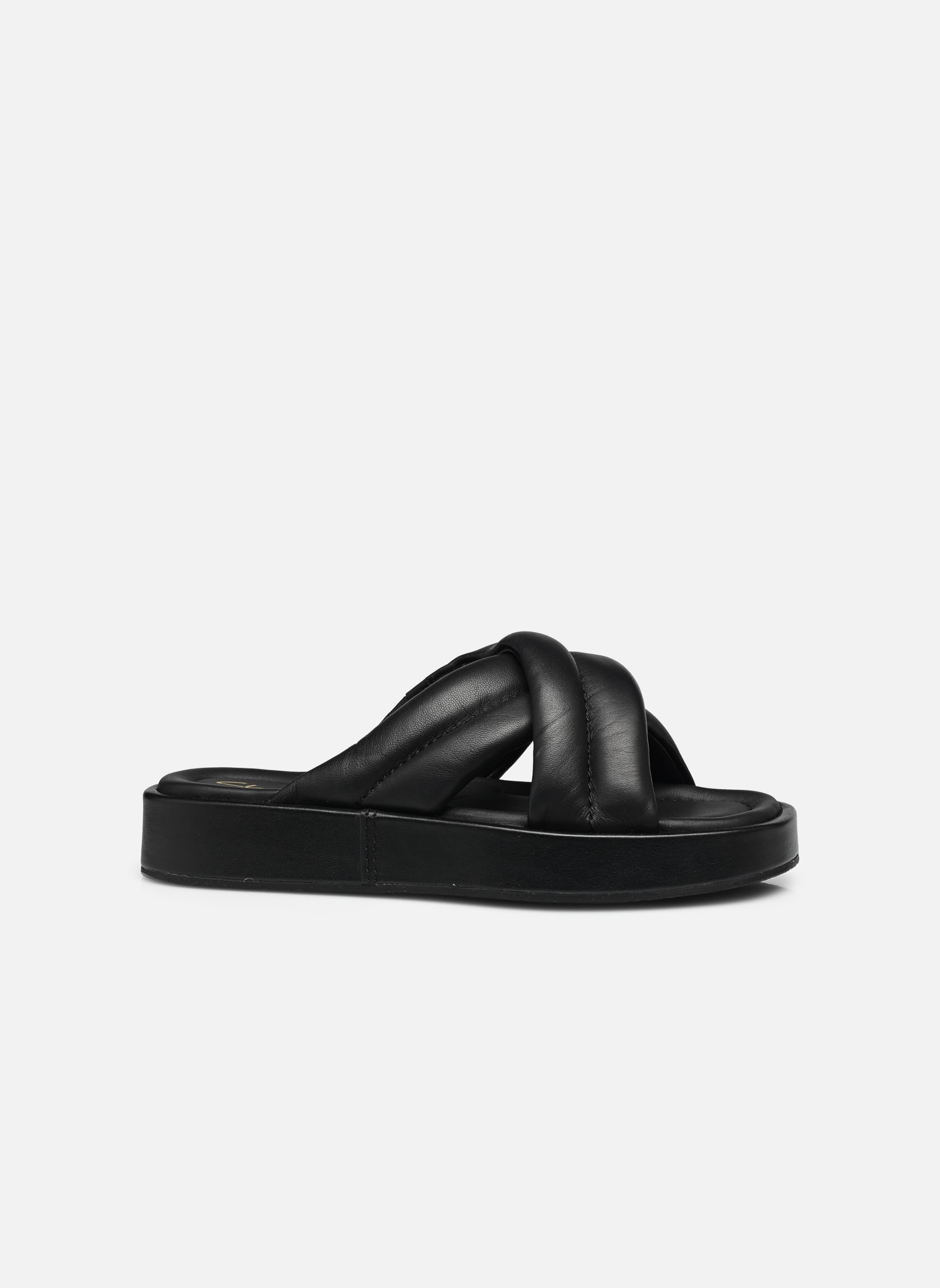 Flache Sandalen Alda Glide damen schwarz Clarks Flache Sandalen Alda Glide damen schwarz BLACK LEATHER