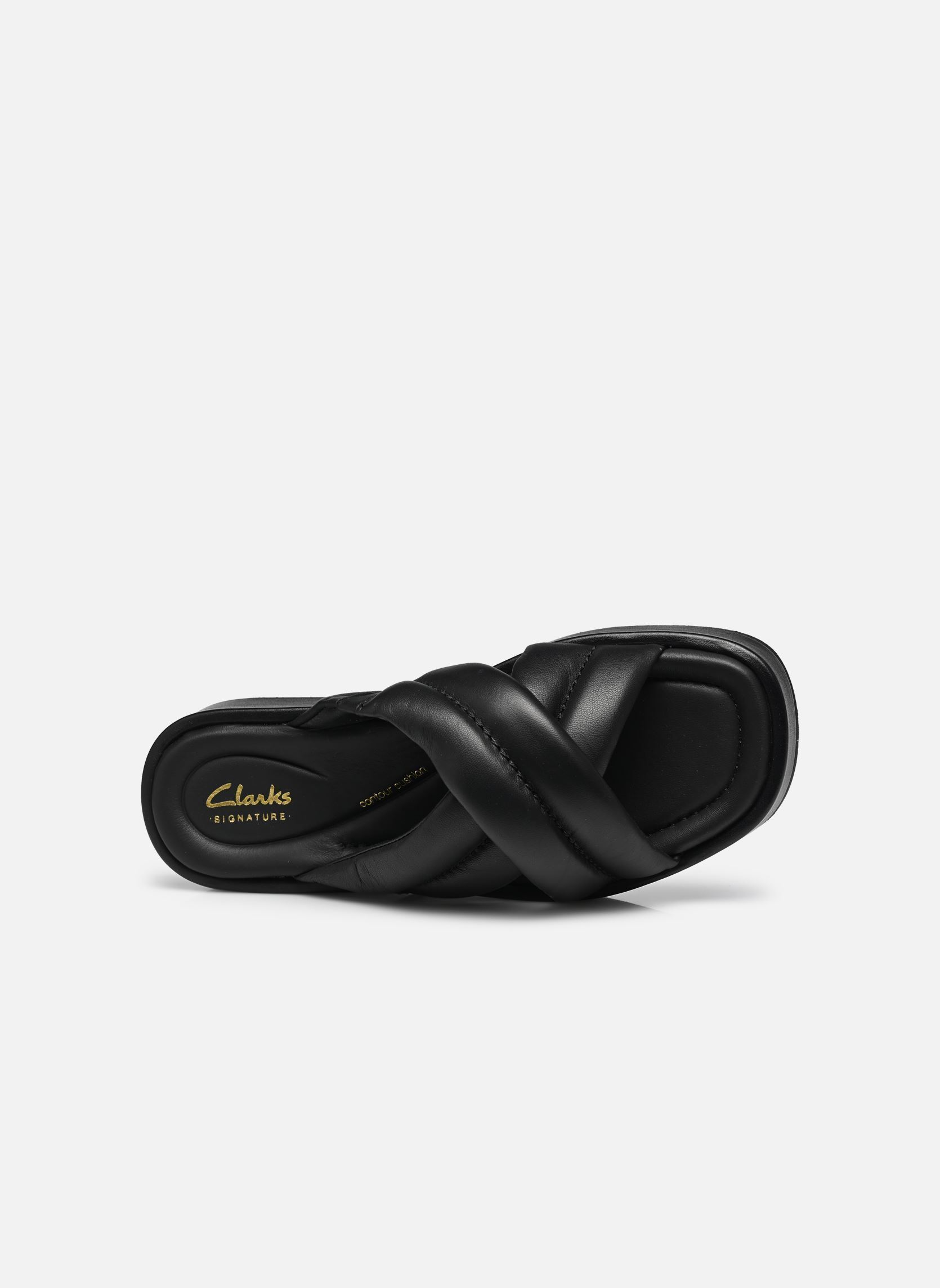 Flache Sandalen Alda Glide damen schwarz Clarks Flache Sandalen Alda Glide damen schwarz BLACK LEATHER