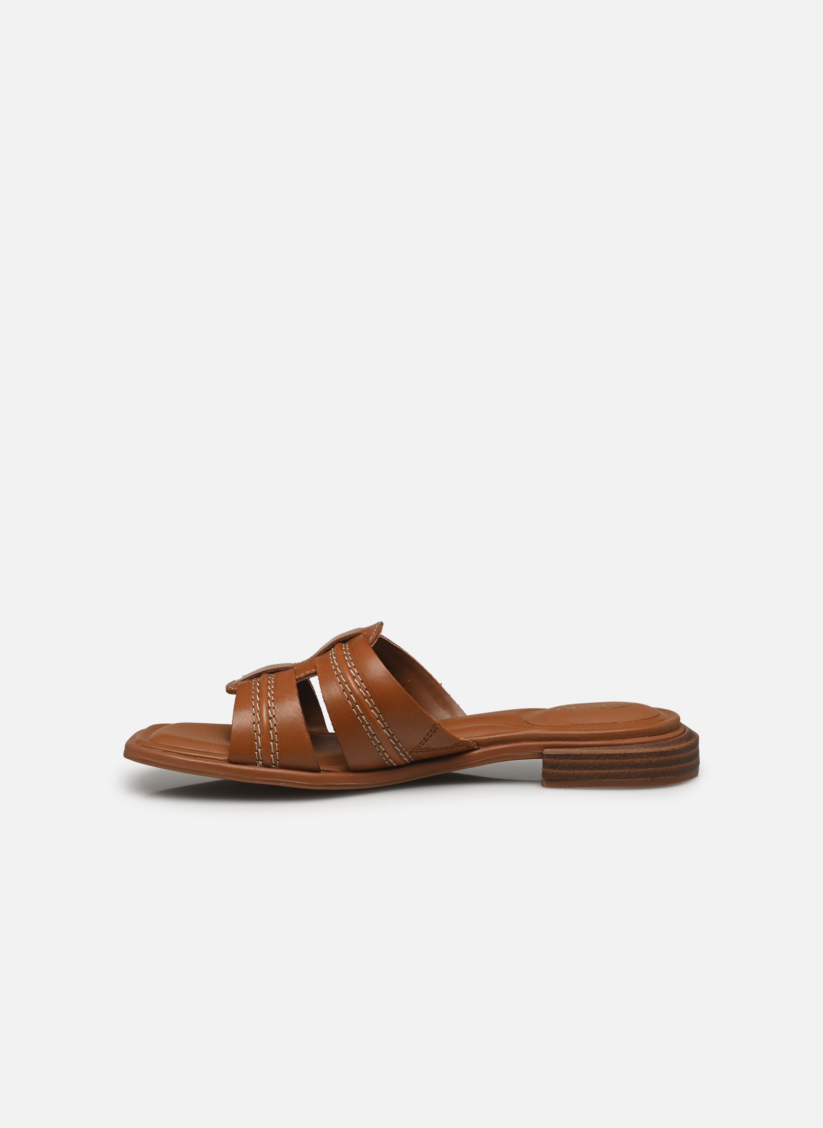 Sandalias planas Ariany Mule mujer marrón Clarks Sandalias planas Ariany Mule mujer marrón TAN LEATHER