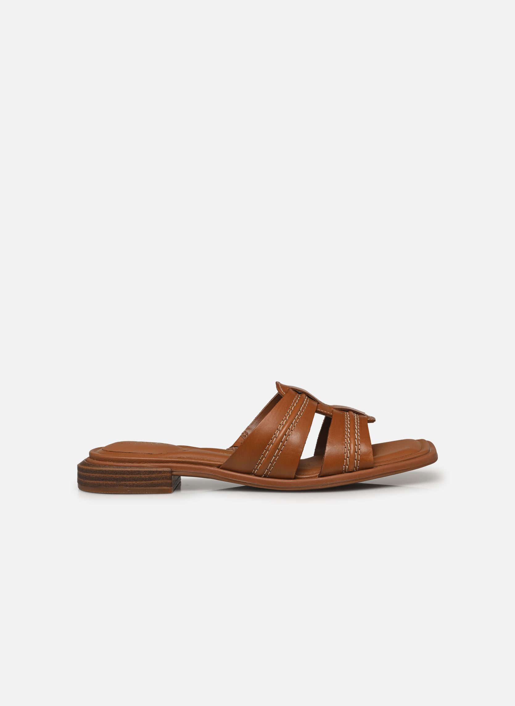 Sandalias planas Ariany Mule mujer marrón Clarks Sandalias planas Ariany Mule mujer marrón TAN LEATHER