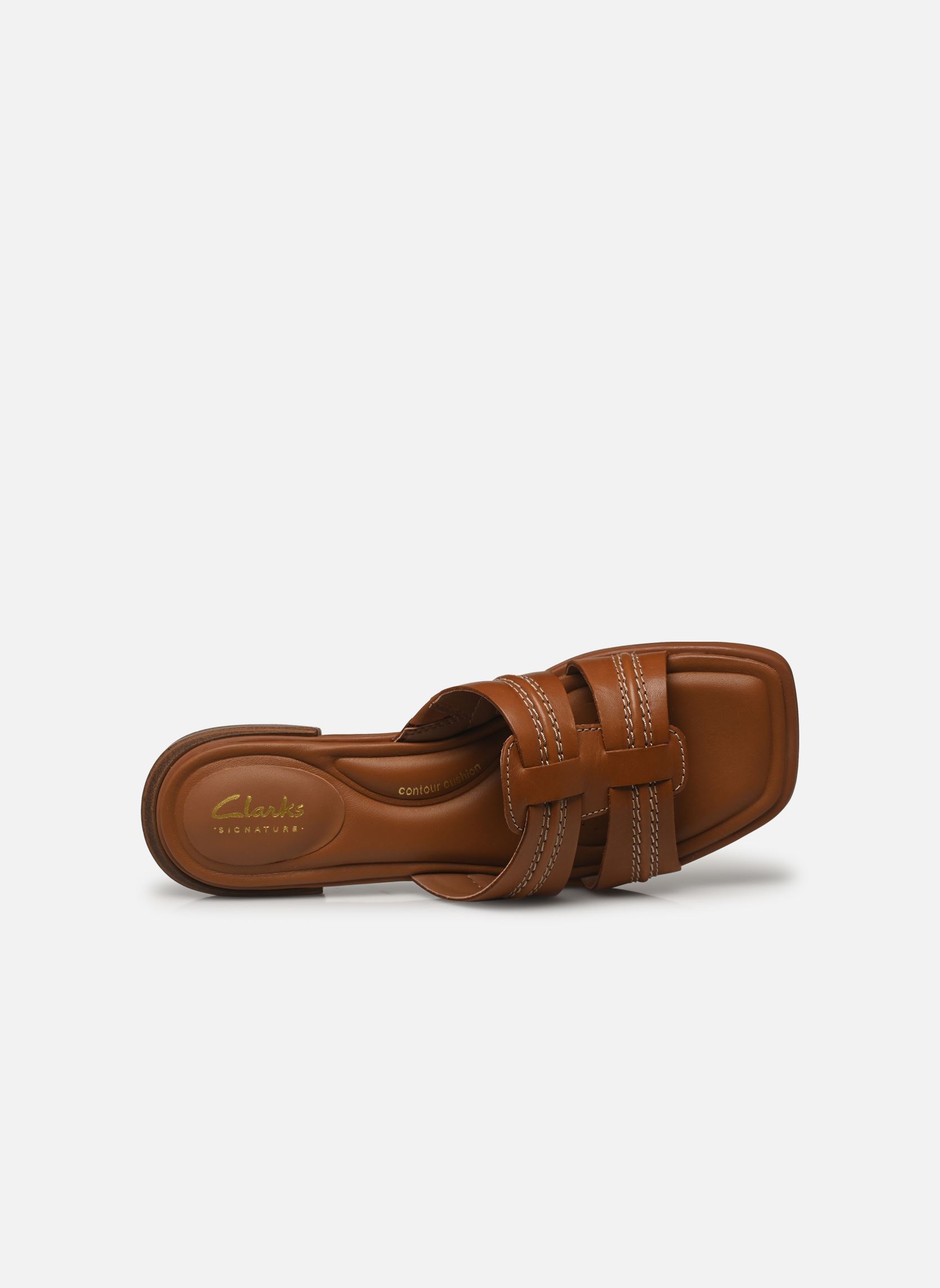 Sandalias planas Ariany Mule mujer marrón Clarks Sandalias planas Ariany Mule mujer marrón TAN LEATHER