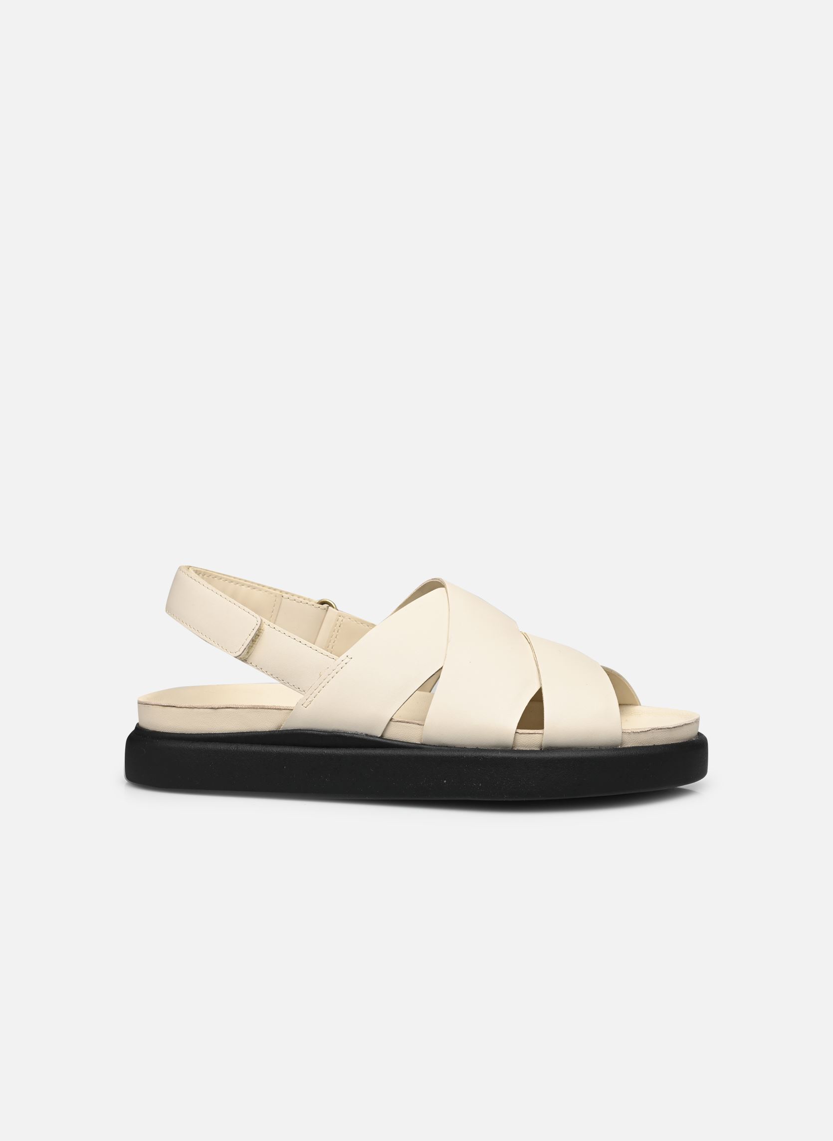 Flache Sandalen Aristella Sun damen beige Clarks Flache Sandalen Aristella Sun damen beige CREAM LEATHER