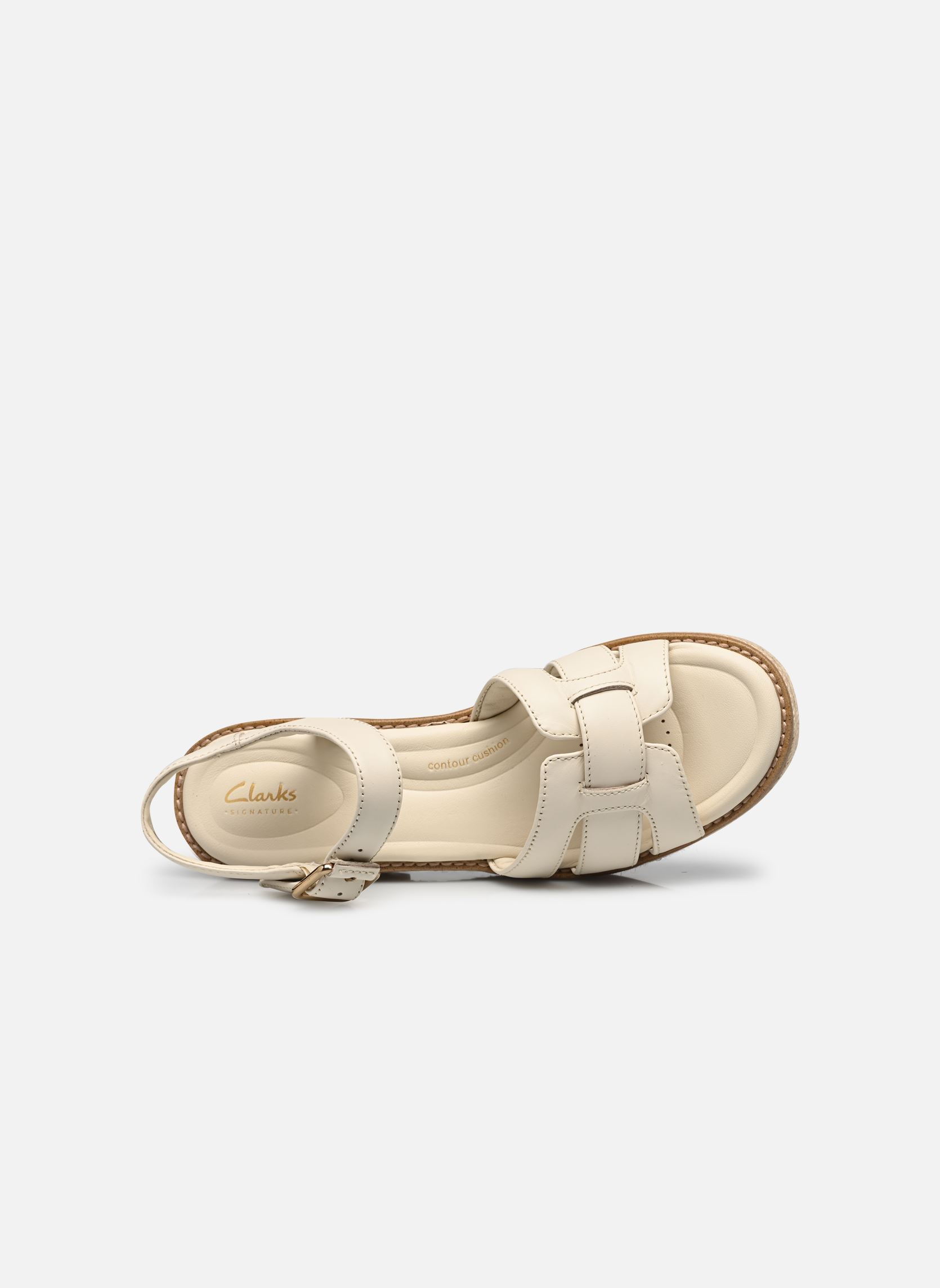 Sandalen Coledale Strap damen beige Clarks Sandalen Coledale Strap damen beige CREAM LEATHER