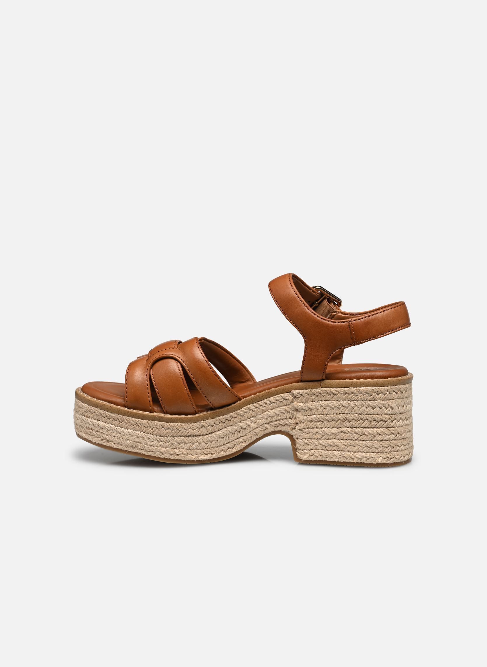 Sandalen Coledale Strap dames bruin Clarks Sandalen Coledale Strap dames bruin TAN LEATHER