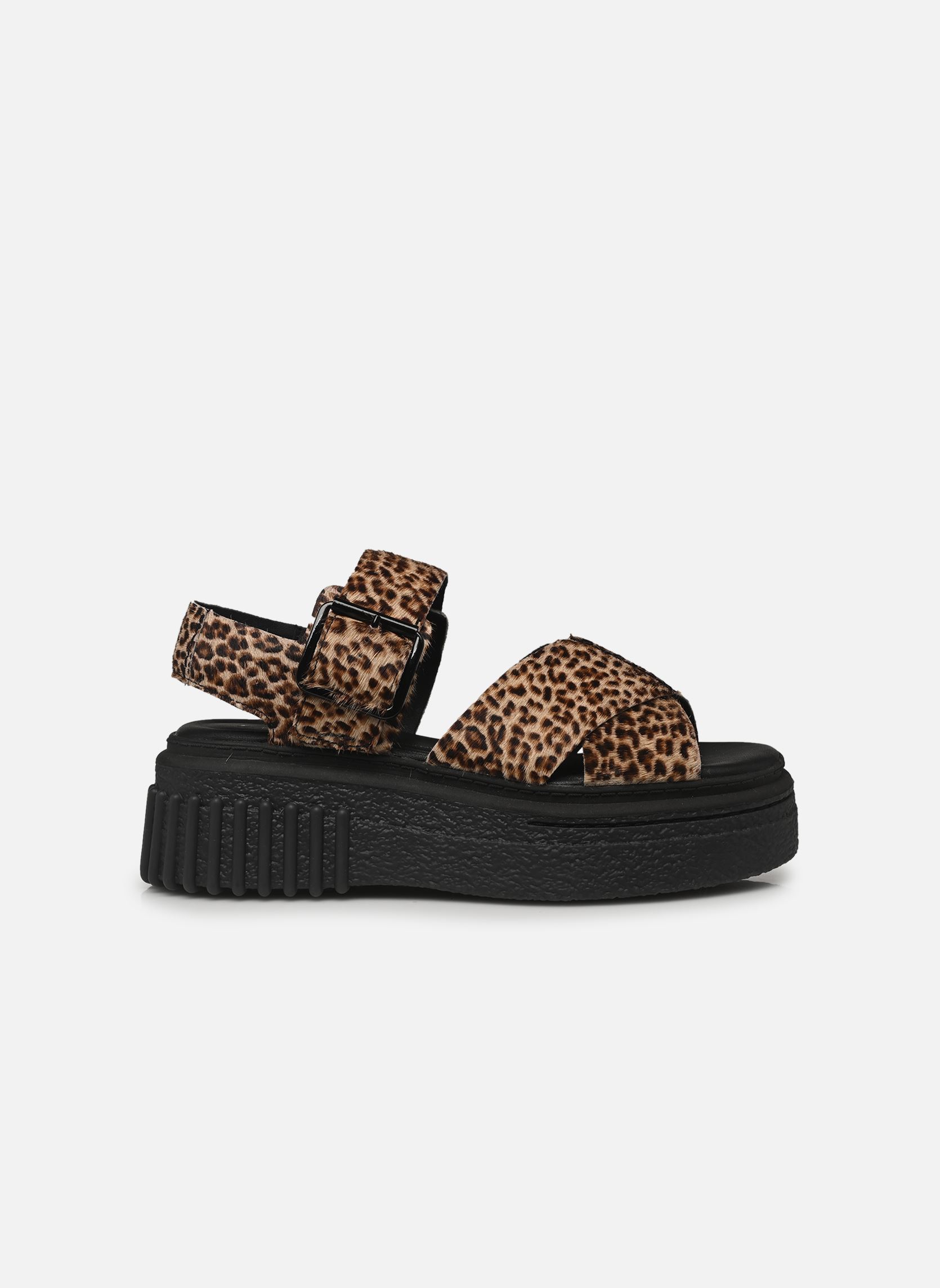 Sandalias planas Evamar Wish mujer marrón Clarks Sandalias planas Evamar Wish mujer marrón LEOPARD PRINT