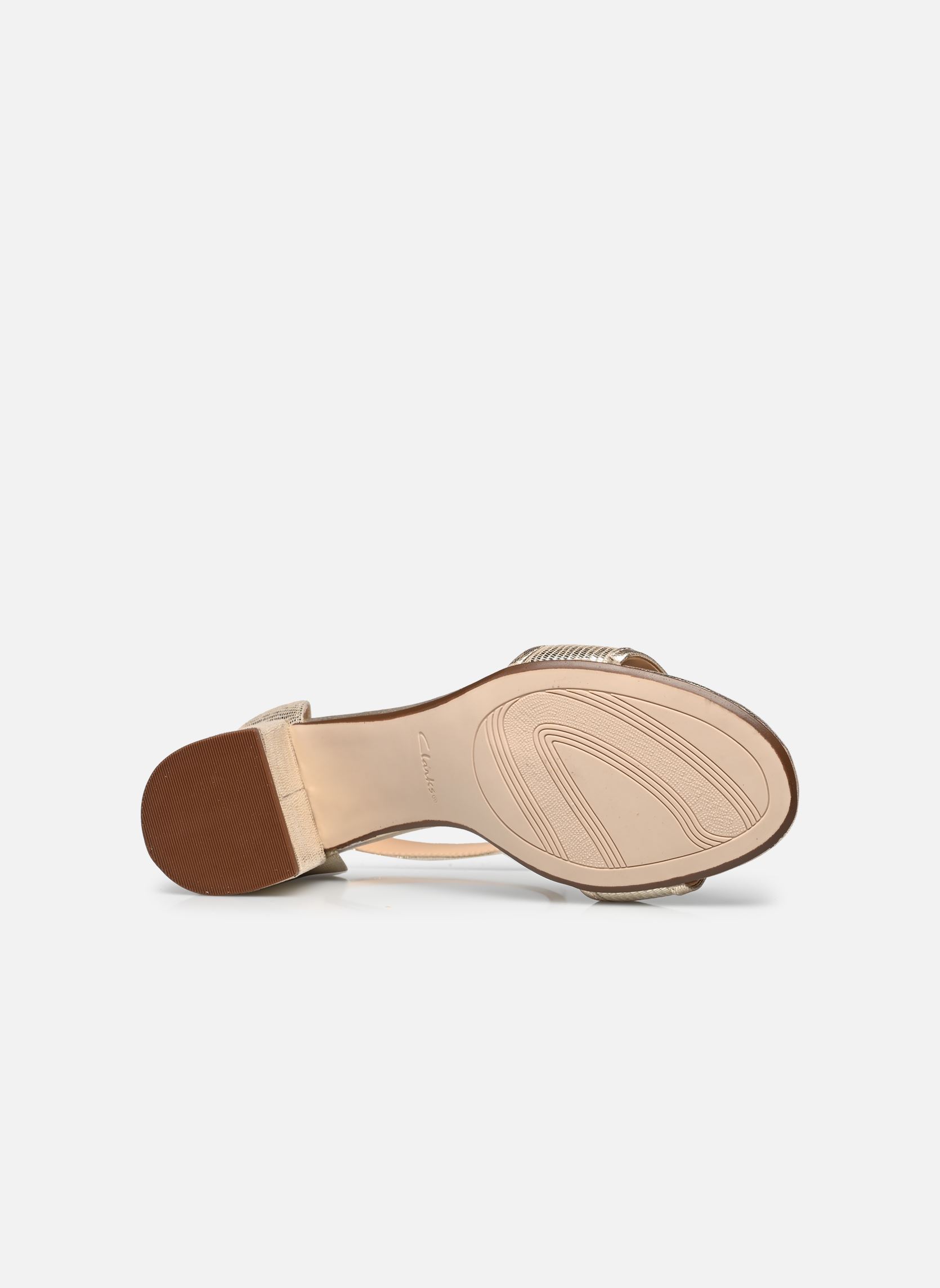 Sandales Ezoria Mae femme argent Clarks Sandales Ezoria Mae femme argent CHAMPAGNE INT