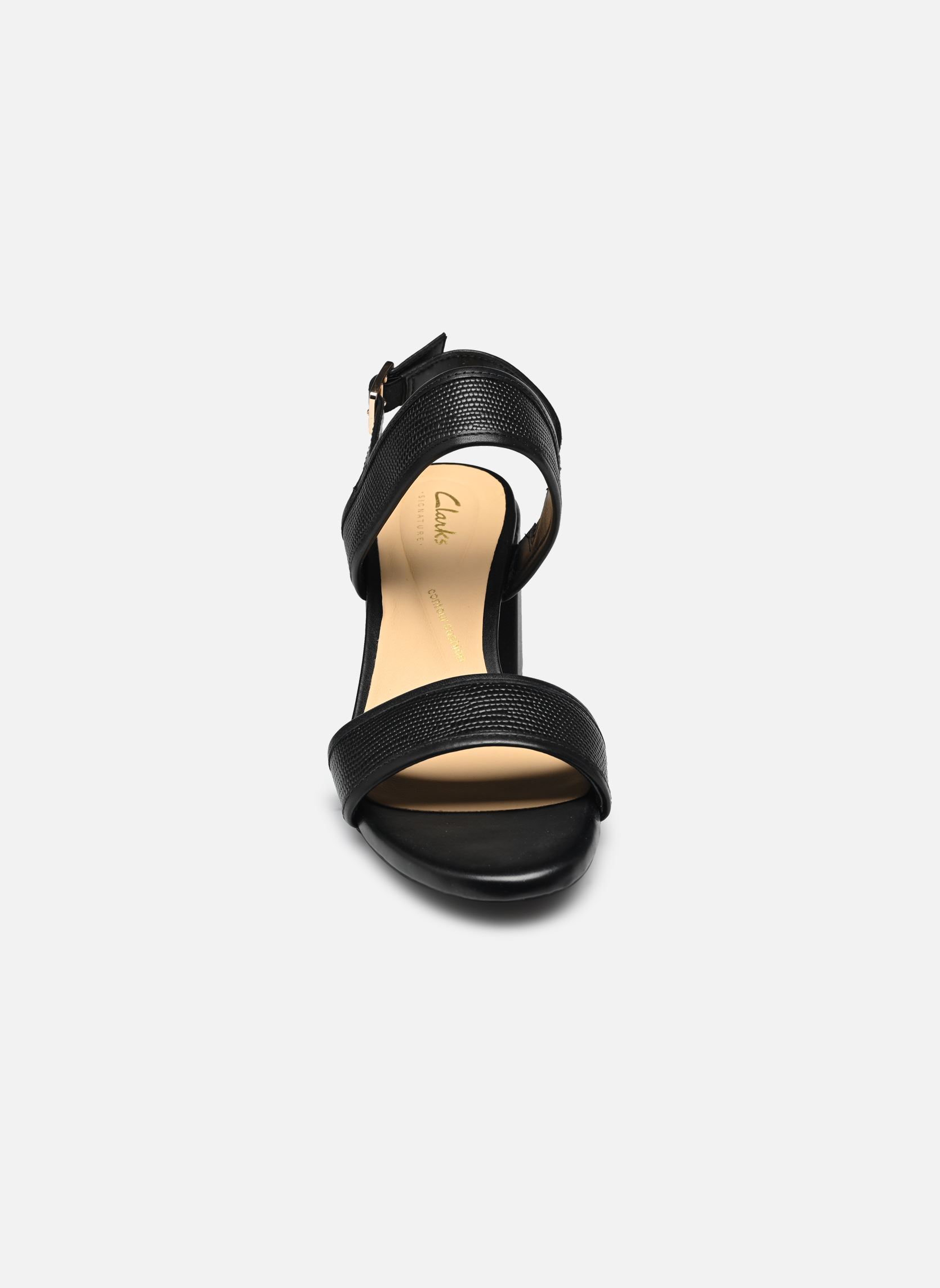 Sandales Ezoria Sling femme noir Clarks Sandales Ezoria Sling femme noir BLACK INTEREST