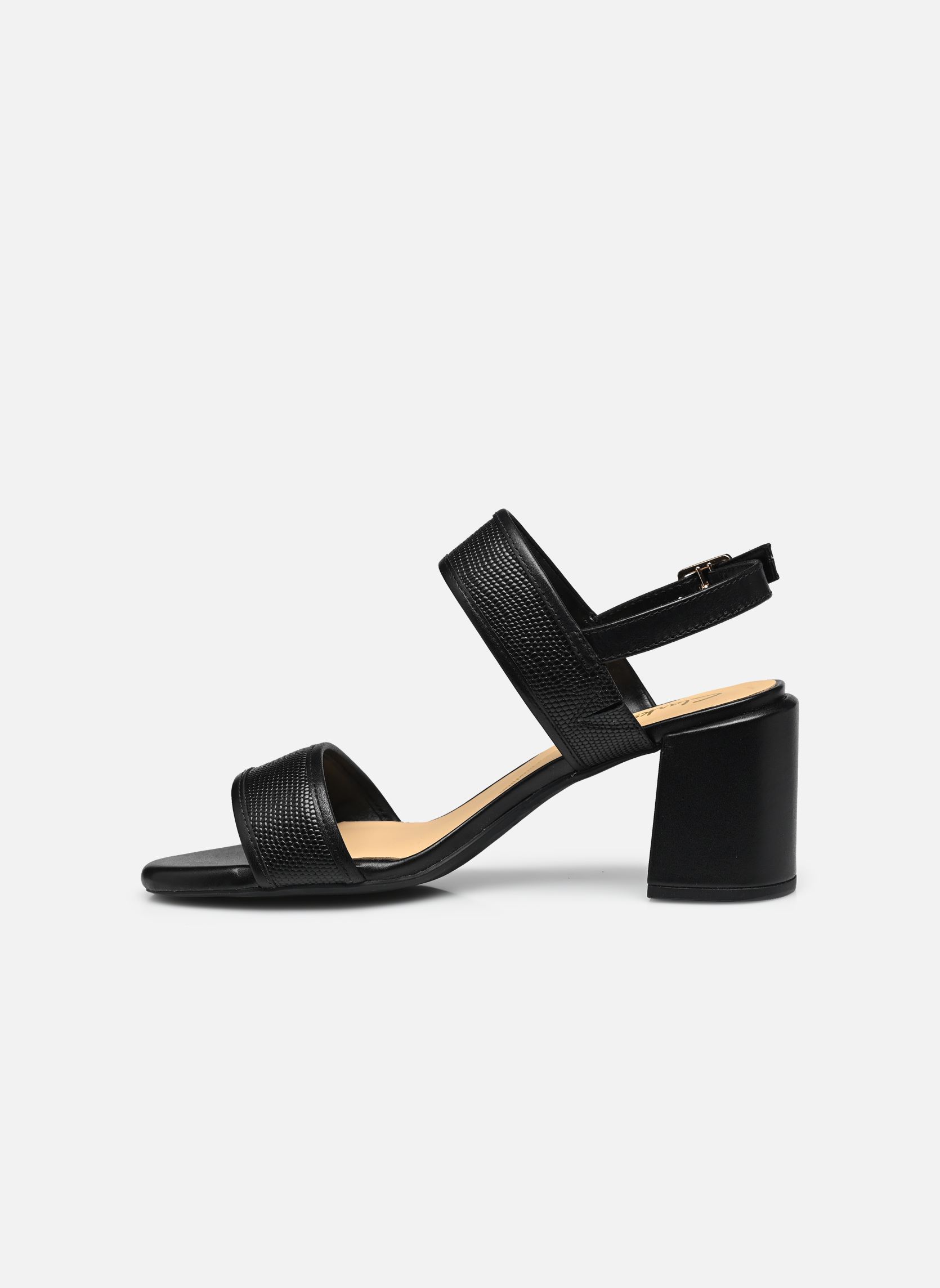 Sandales Ezoria Sling femme noir Clarks Sandales Ezoria Sling femme noir BLACK INTEREST