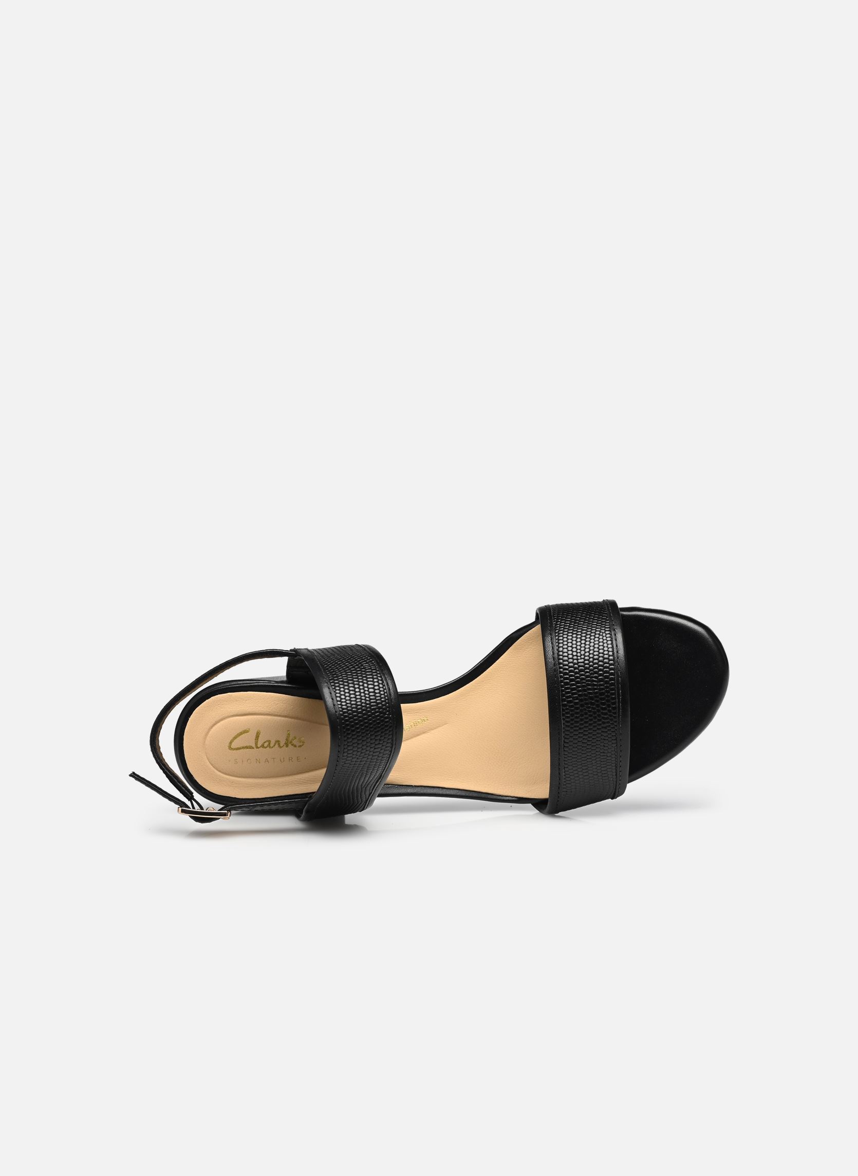 Sandales Ezoria Sling femme noir Clarks Sandales Ezoria Sling femme noir BLACK INTEREST