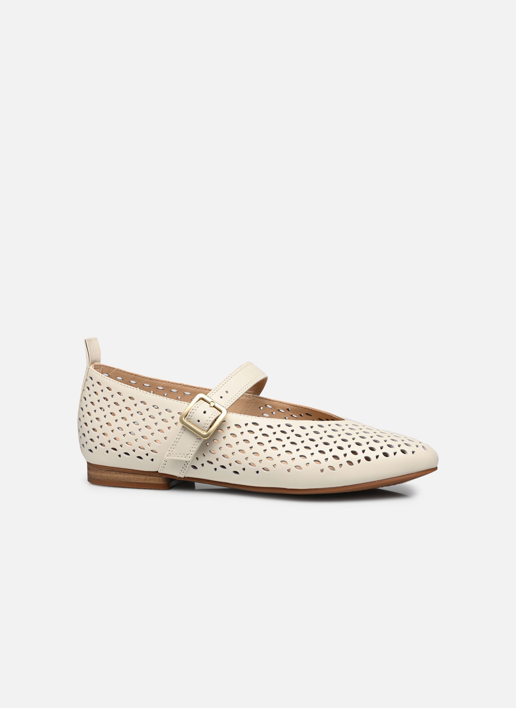 Ballerine classiche Fawna Jane donna beige Clarks Ballerine classiche Fawna Jane donna beige CREAM LEATHER