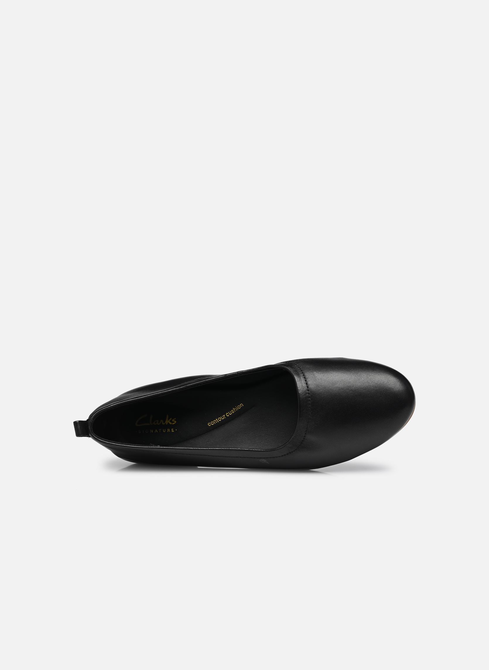 Klassieke ballerina's Fawna Soft dames zwart Clarks Klassieke ballerina's Fawna Soft dames zwart BLACK LEATHER