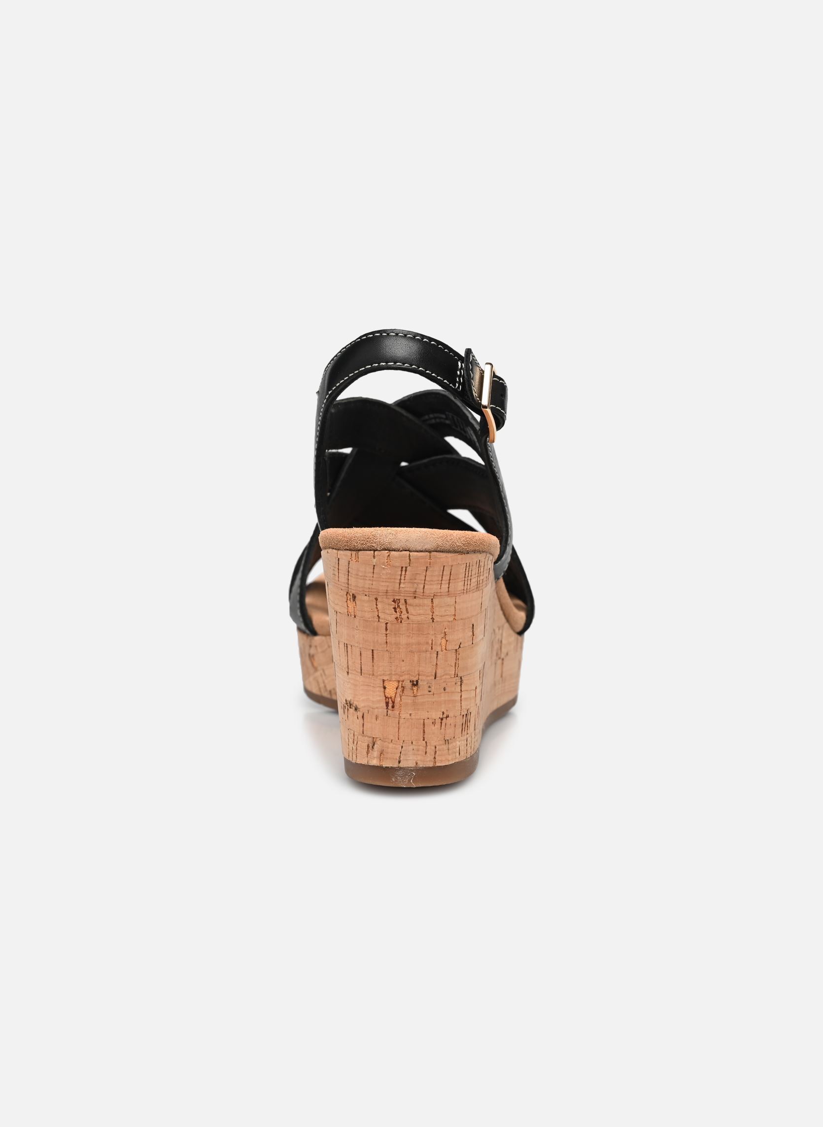 Keil- und Plateausandalen Sabina Sling damen schwarz Clarks Keil- und Plateausandalen Sabina Sling damen schwarz BLACK/BLACK