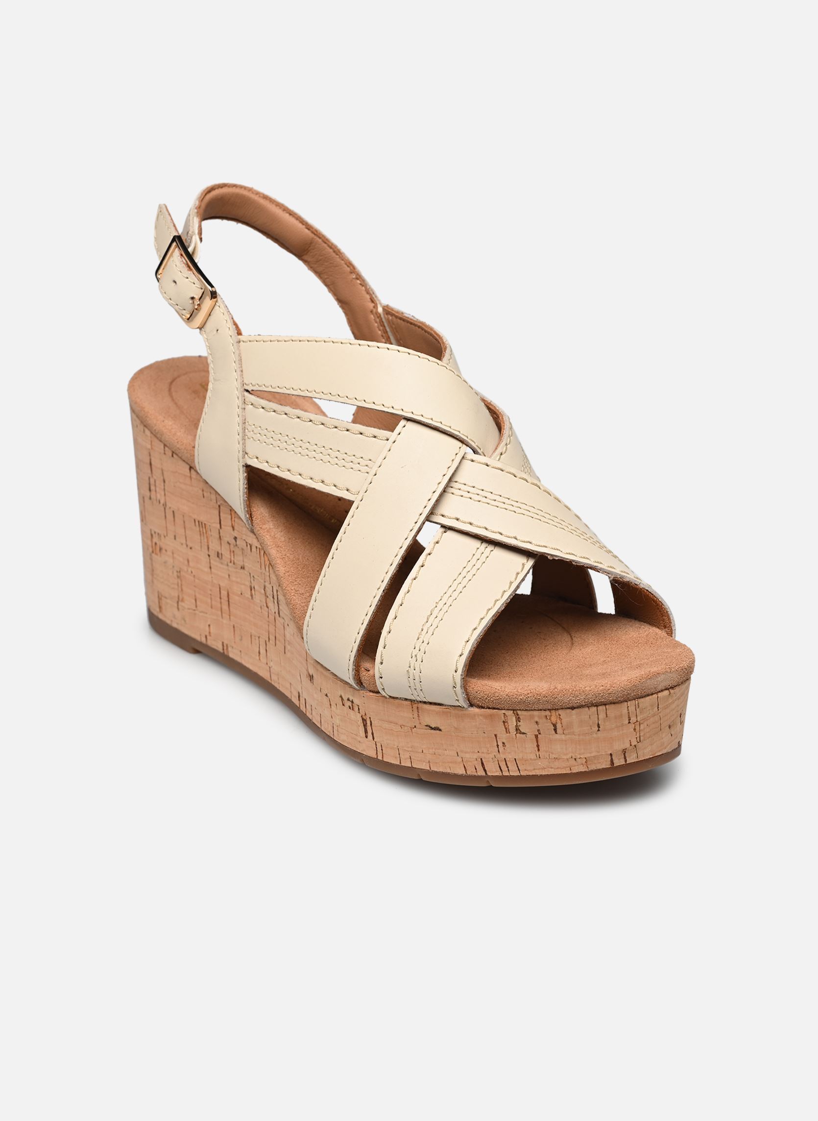 Sandales Clarks SABINA SLING TAN LEATHER - vue 2