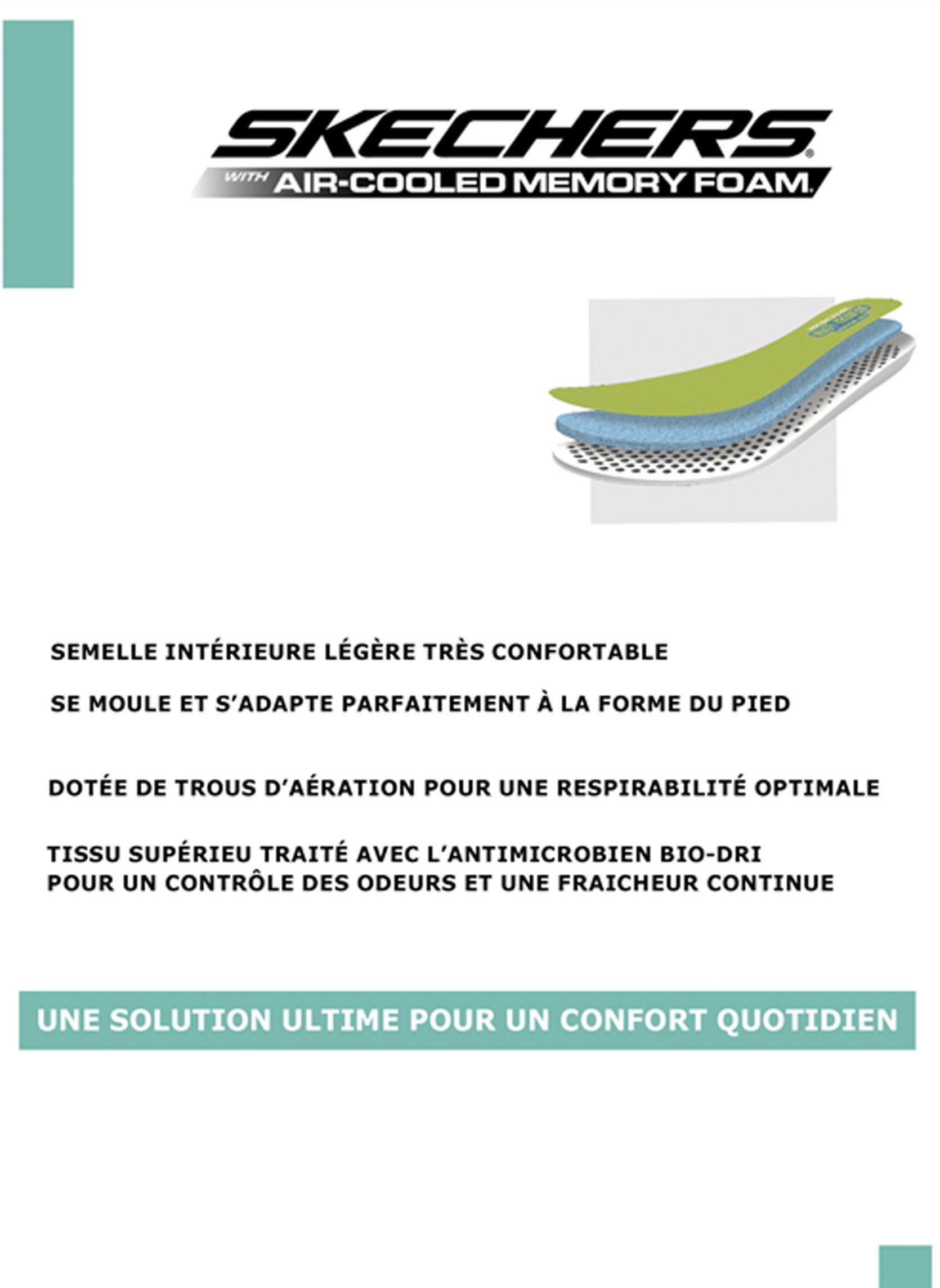 Baskets Hyland - Ratner homme vert Skechers Baskets Hyland - Ratner homme vert KHK