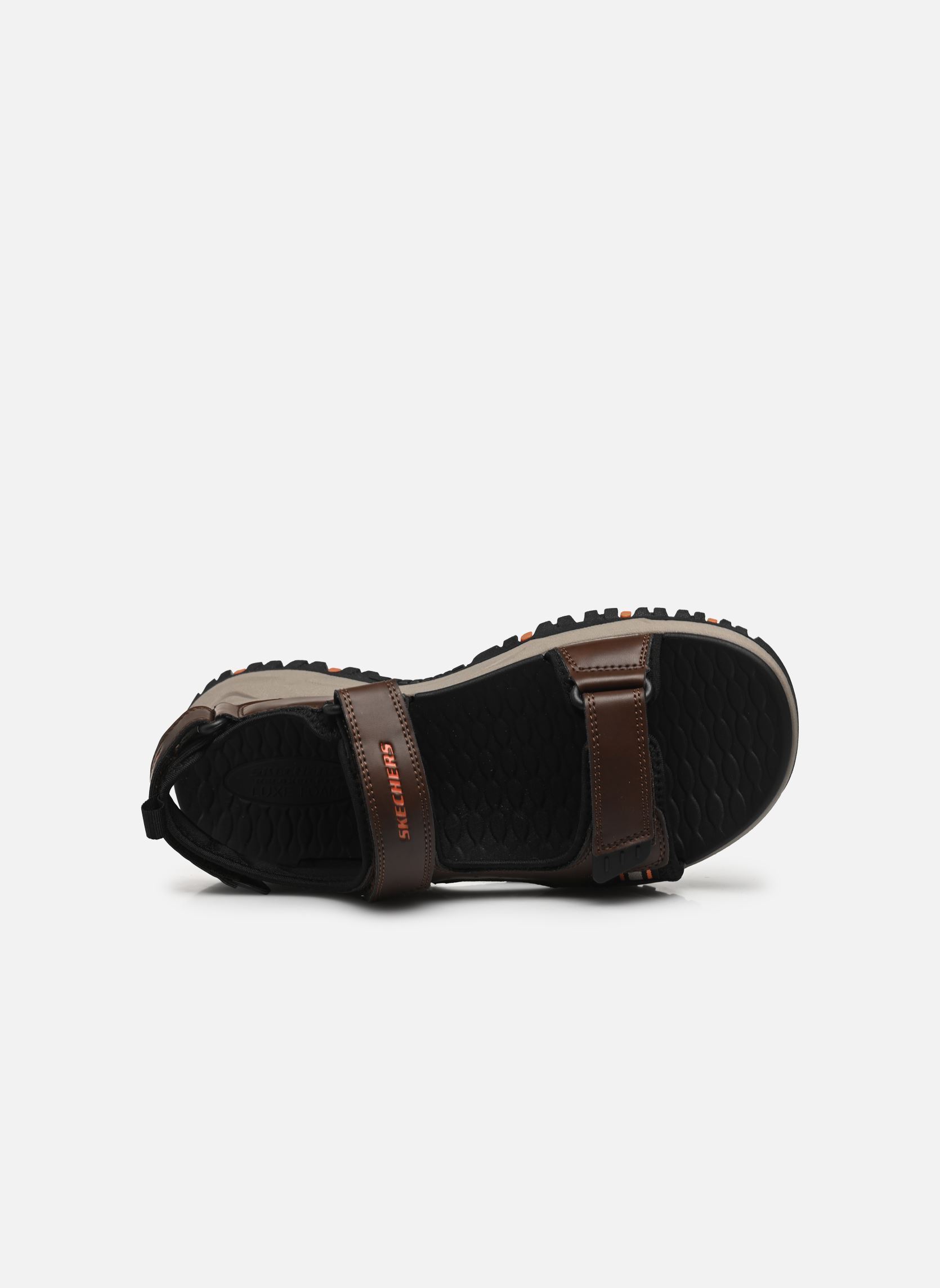 Sandalen en muilen Prewitt - Rigdon heren bruin Skechers Sandalen en muilen Prewitt - Rigdon heren bruin BRBK