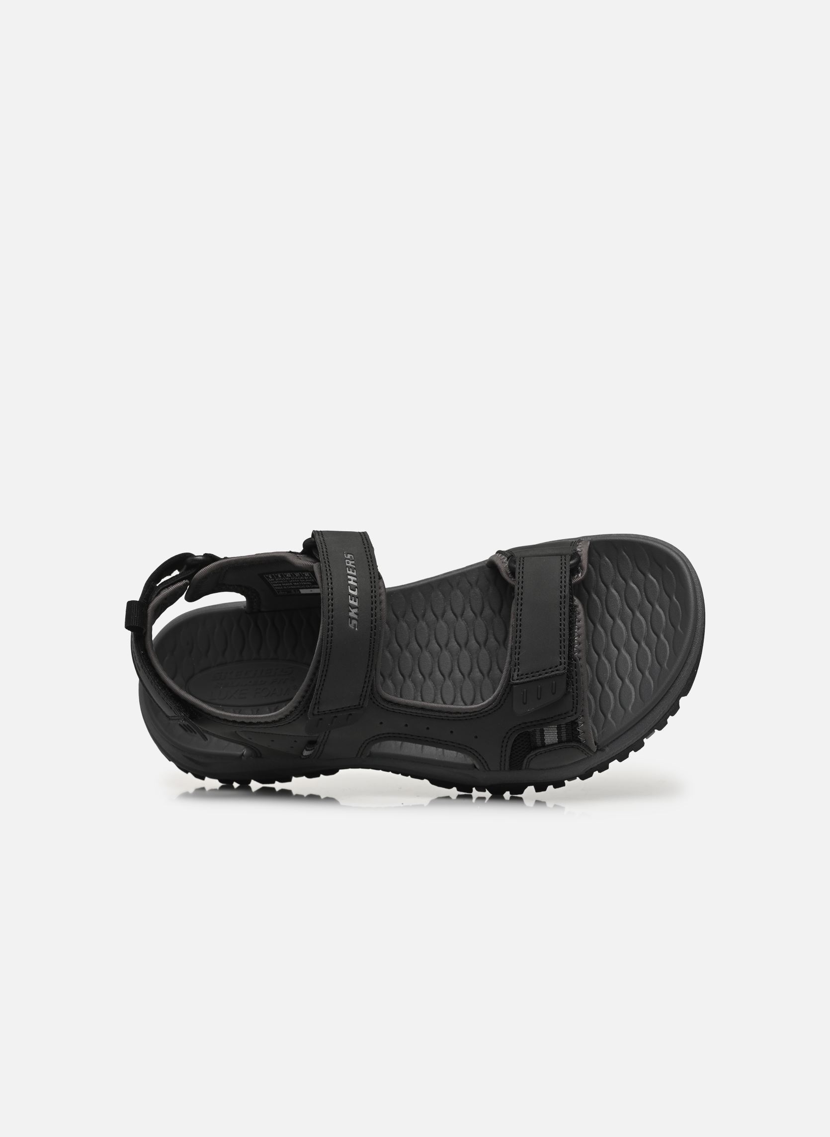 Sandales et mules Prewitt - Rigdon homme gris Skechers Sandales et mules Prewitt - Rigdon homme gris BLK