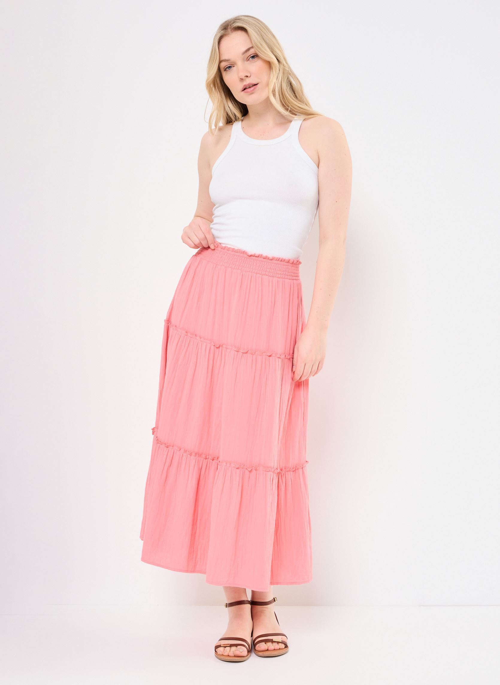Jupes longues JOLY femme rose Jolie Jolie Petite Mendigote Jupes longues JOLY femme rose BLUSH