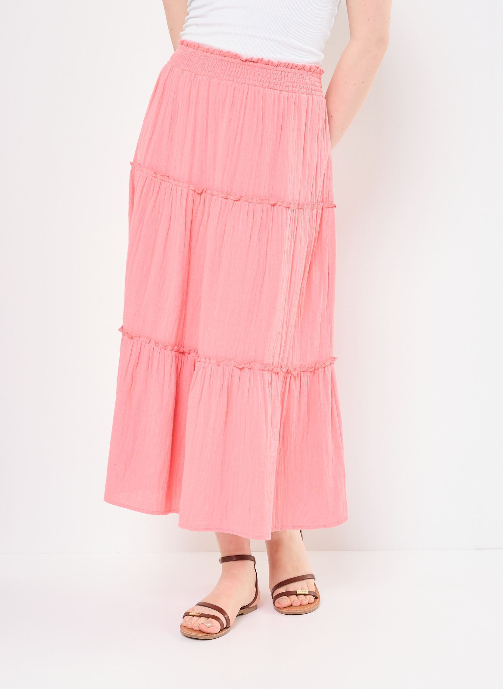 Jupes longues JOLY femme rose Jolie Jolie Petite Mendigote Jupes longues JOLY femme rose BLUSH