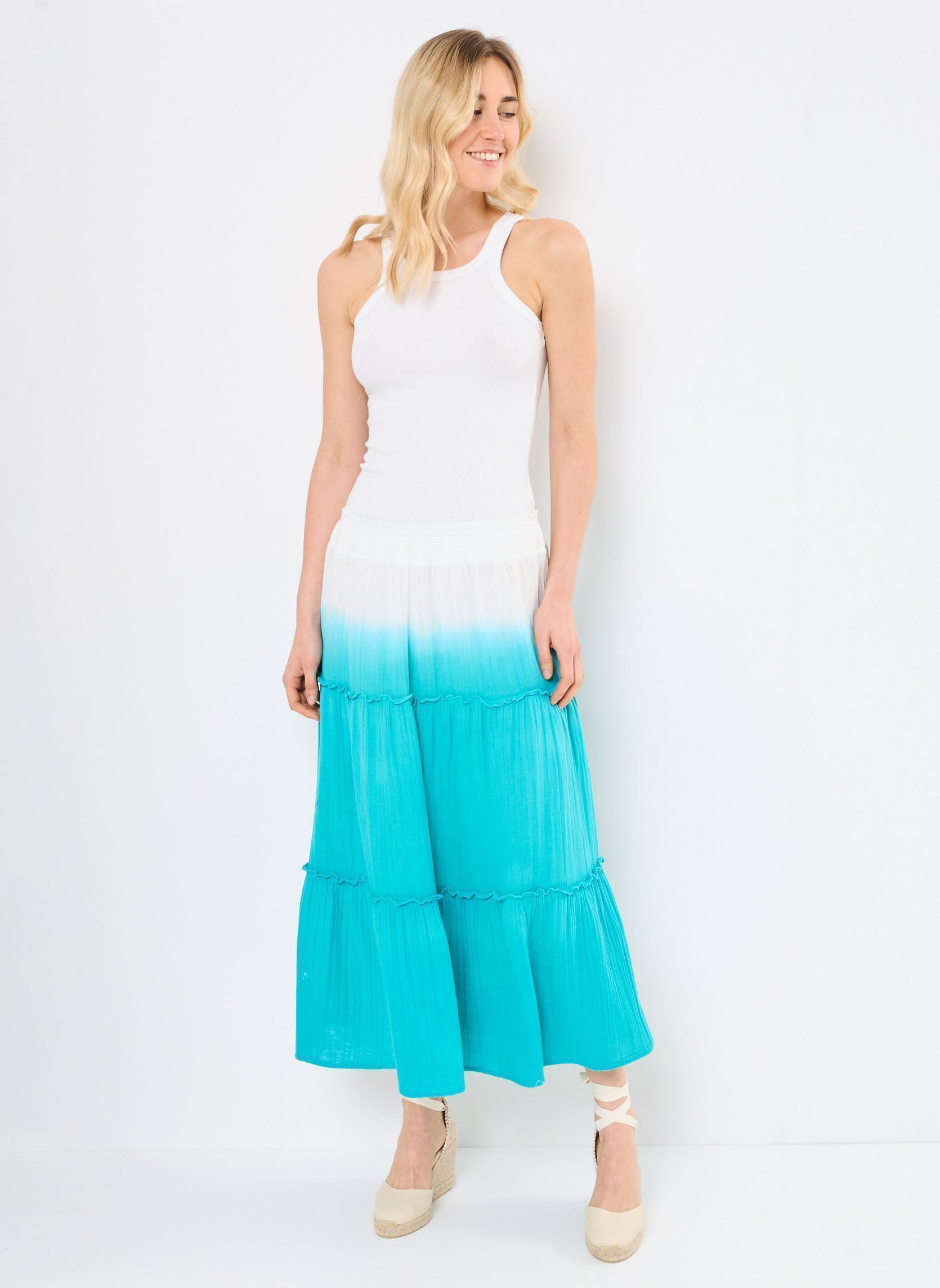 Lange rokken JOLY dames blauw Jolie Jolie Petite Mendigote Lange rokken JOLY dames blauw EMERAUDE