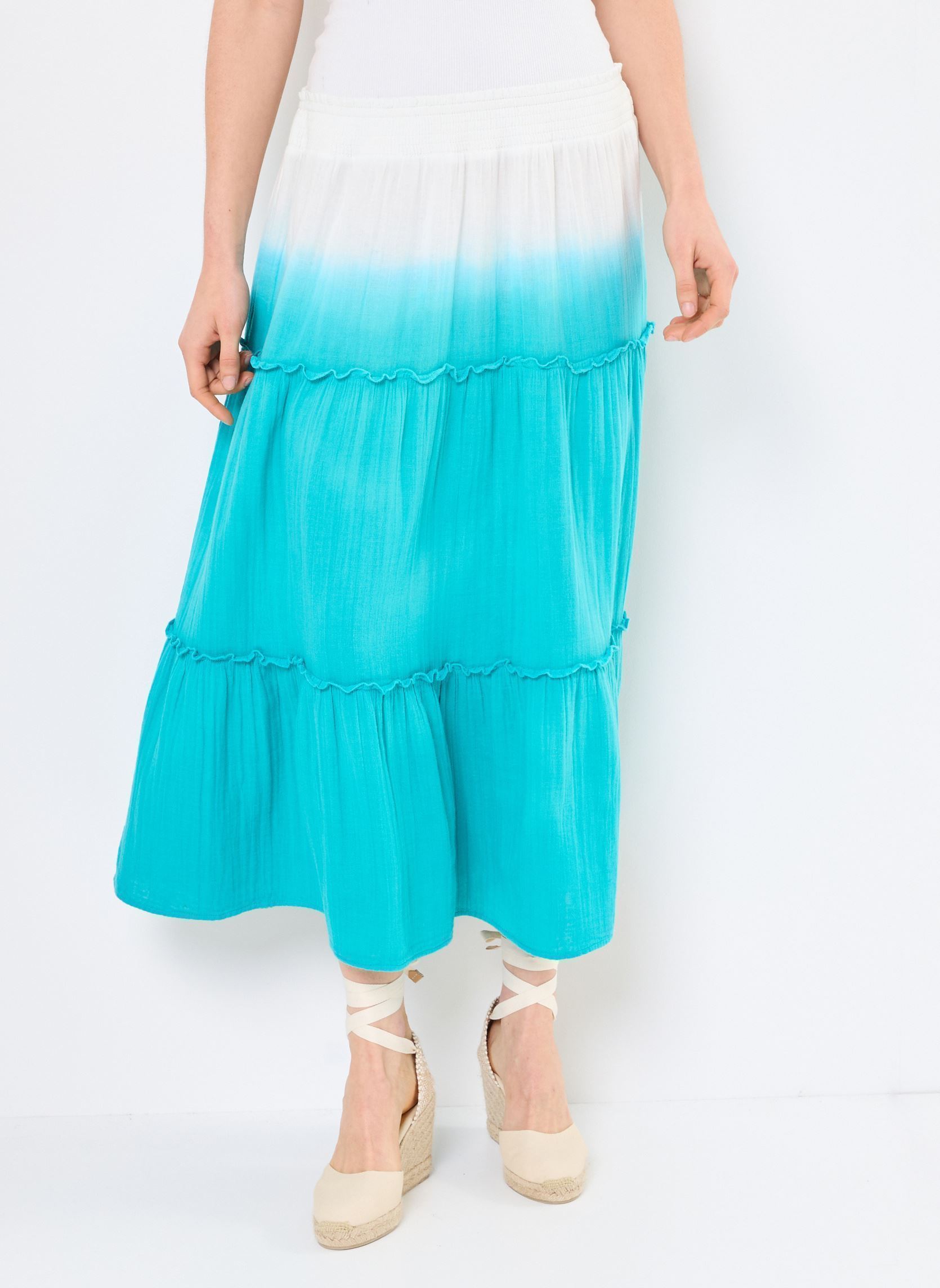 Lange rokken JOLY dames blauw Jolie Jolie Petite Mendigote Lange rokken JOLY dames blauw EMERAUDE