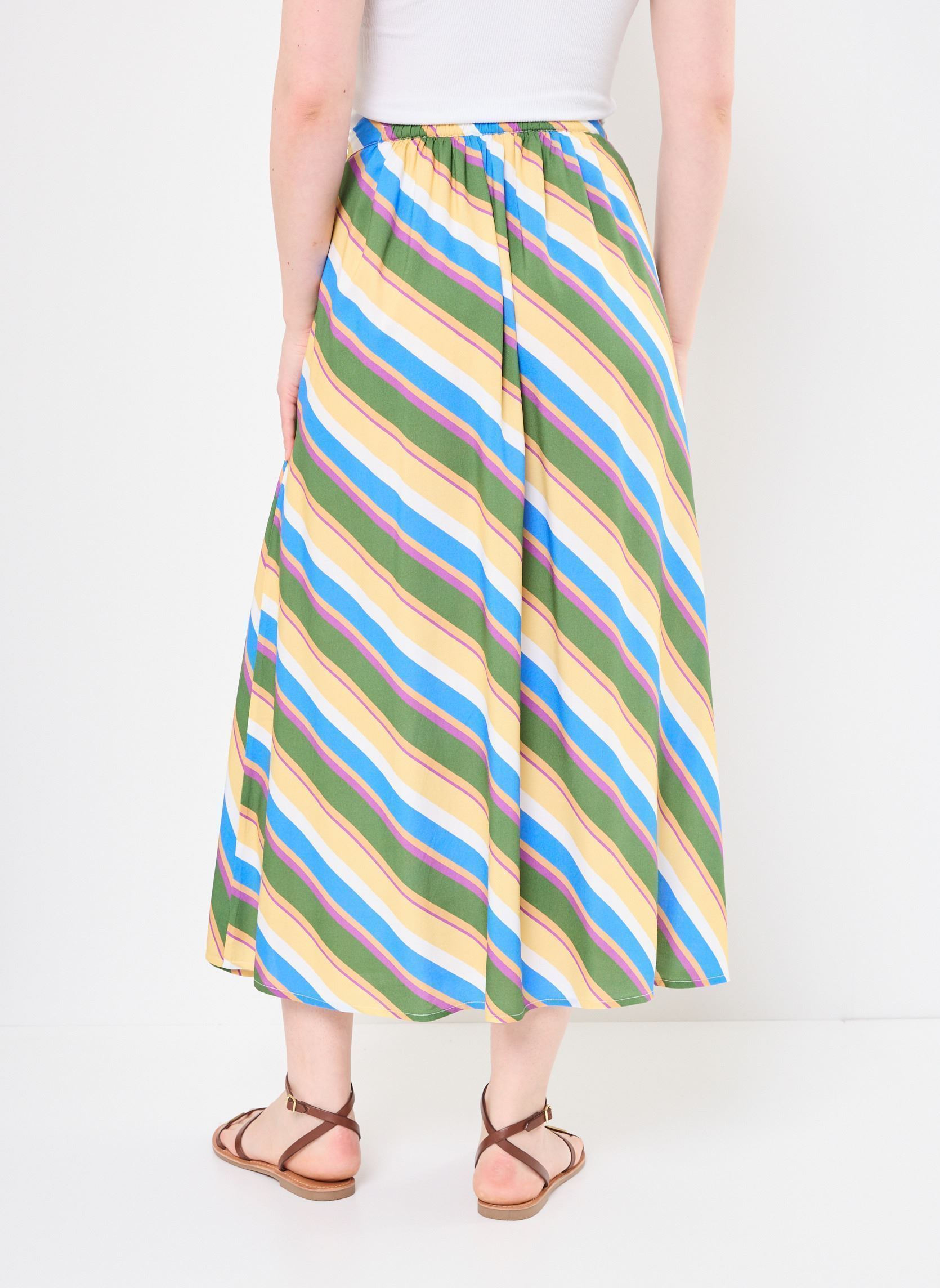 Jupes longues JOLYNA femme multicolore Jolie Jolie Petite Mendigote Jupes longues JOLYNA femme multicolore CACTUS