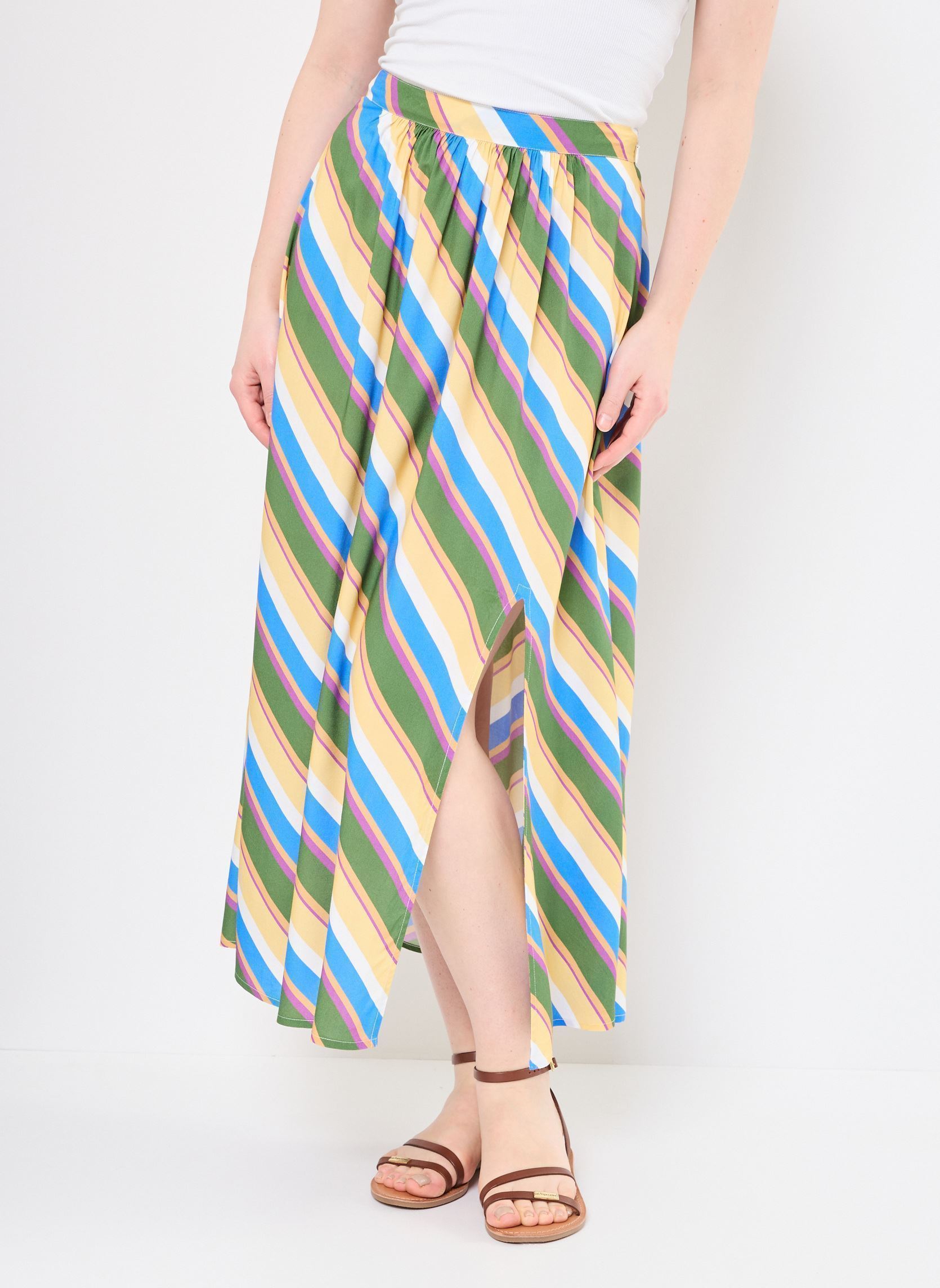 Jupes longues JOLYNA femme multicolore Jolie Jolie Petite Mendigote Jupes longues JOLYNA femme multicolore CACTUS