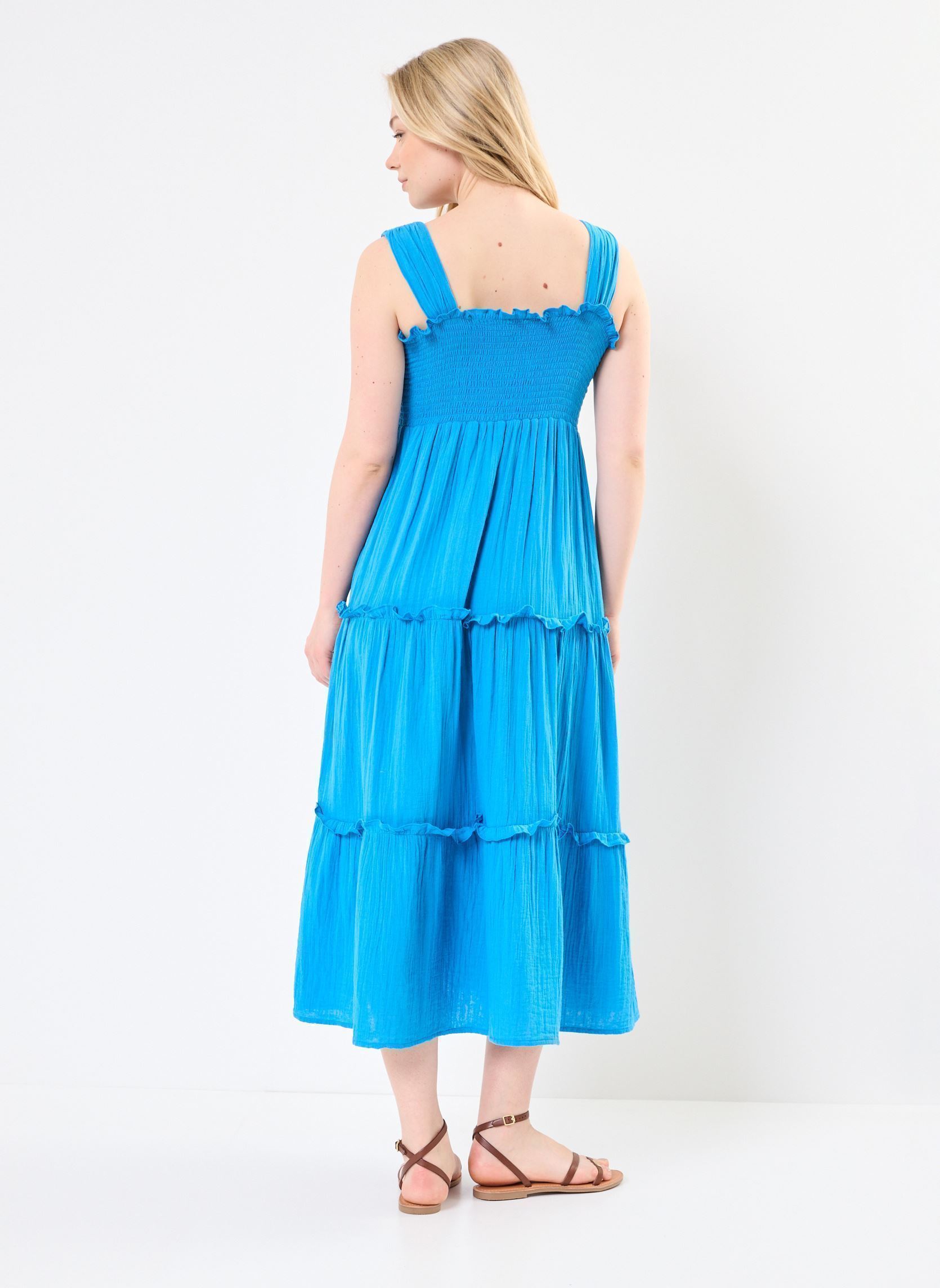Robes longues RON femme bleu Jolie Jolie Petite Mendigote Robes longues RON femme bleu MER