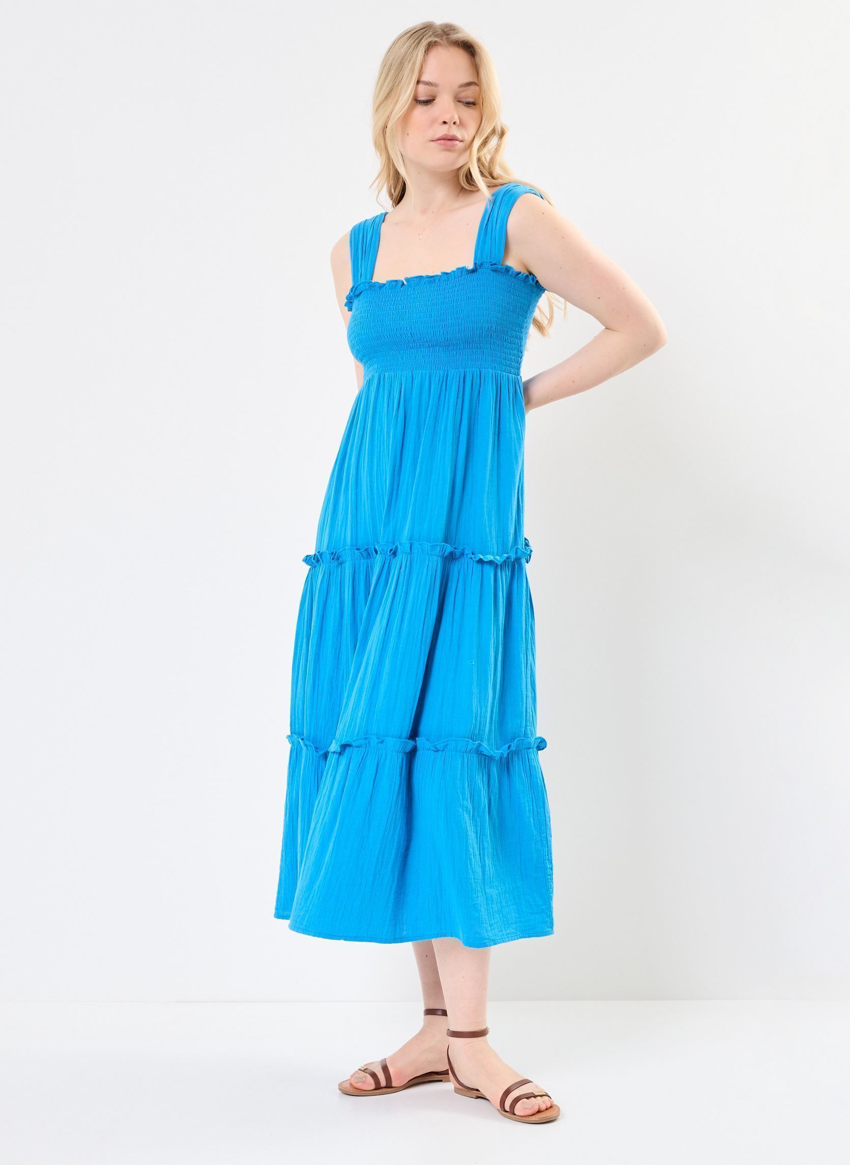 Robes longues RON femme bleu Jolie Jolie Petite Mendigote Robes longues RON femme bleu MER
