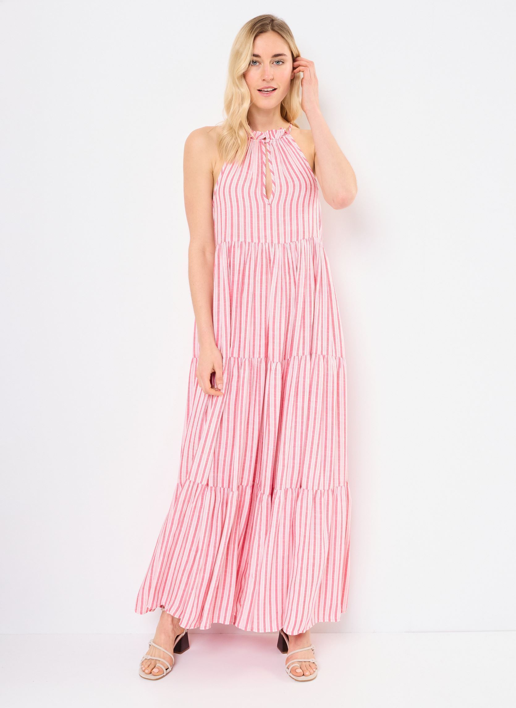 Vestiti lunghi ROSINE donna rosa Jolie Jolie Petite Mendigote Vestiti lunghi ROSINE donna rosa Blush