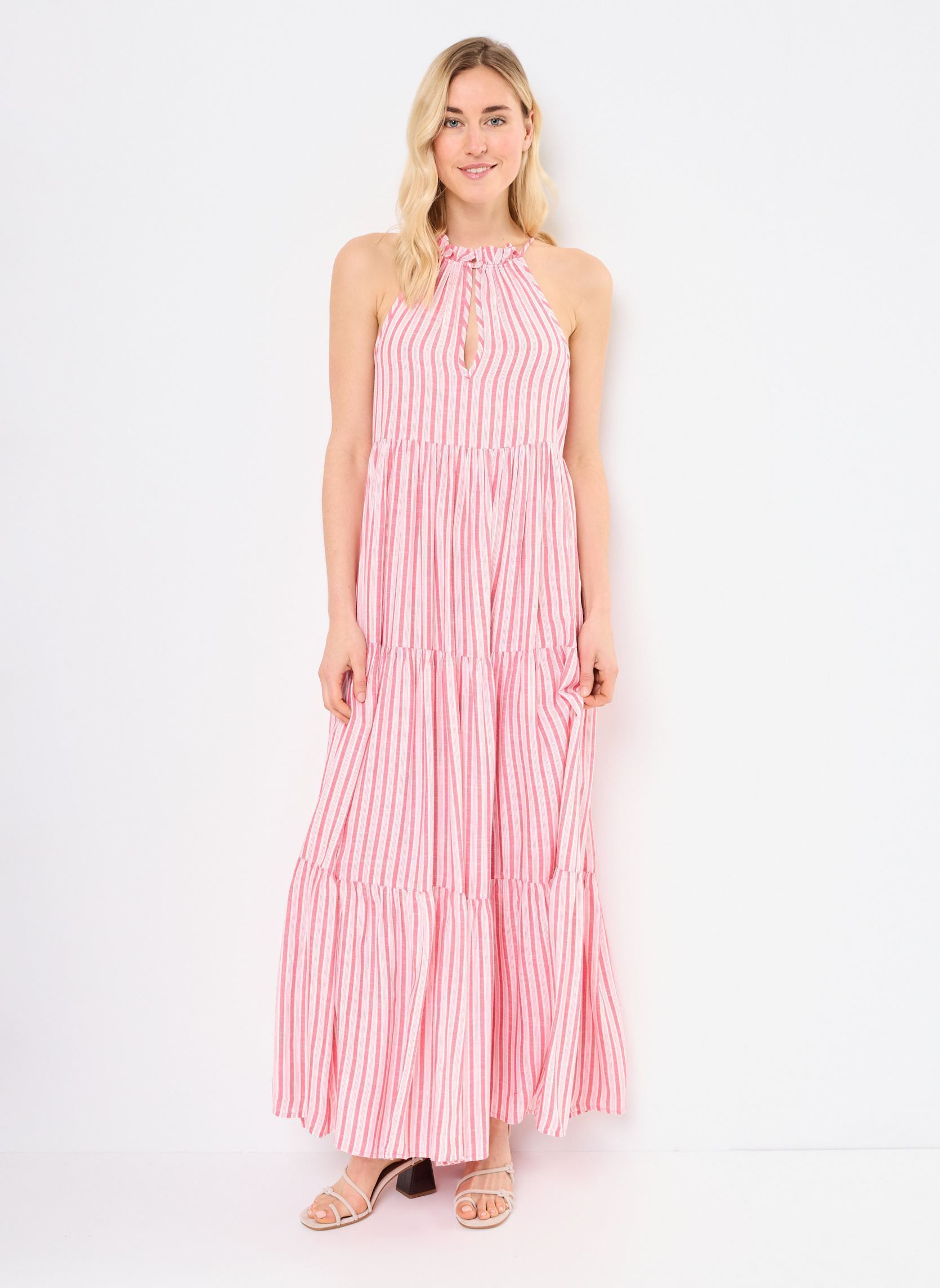 Vestiti lunghi ROSINE donna rosa Jolie Jolie Petite Mendigote Vestiti lunghi ROSINE donna rosa Blush