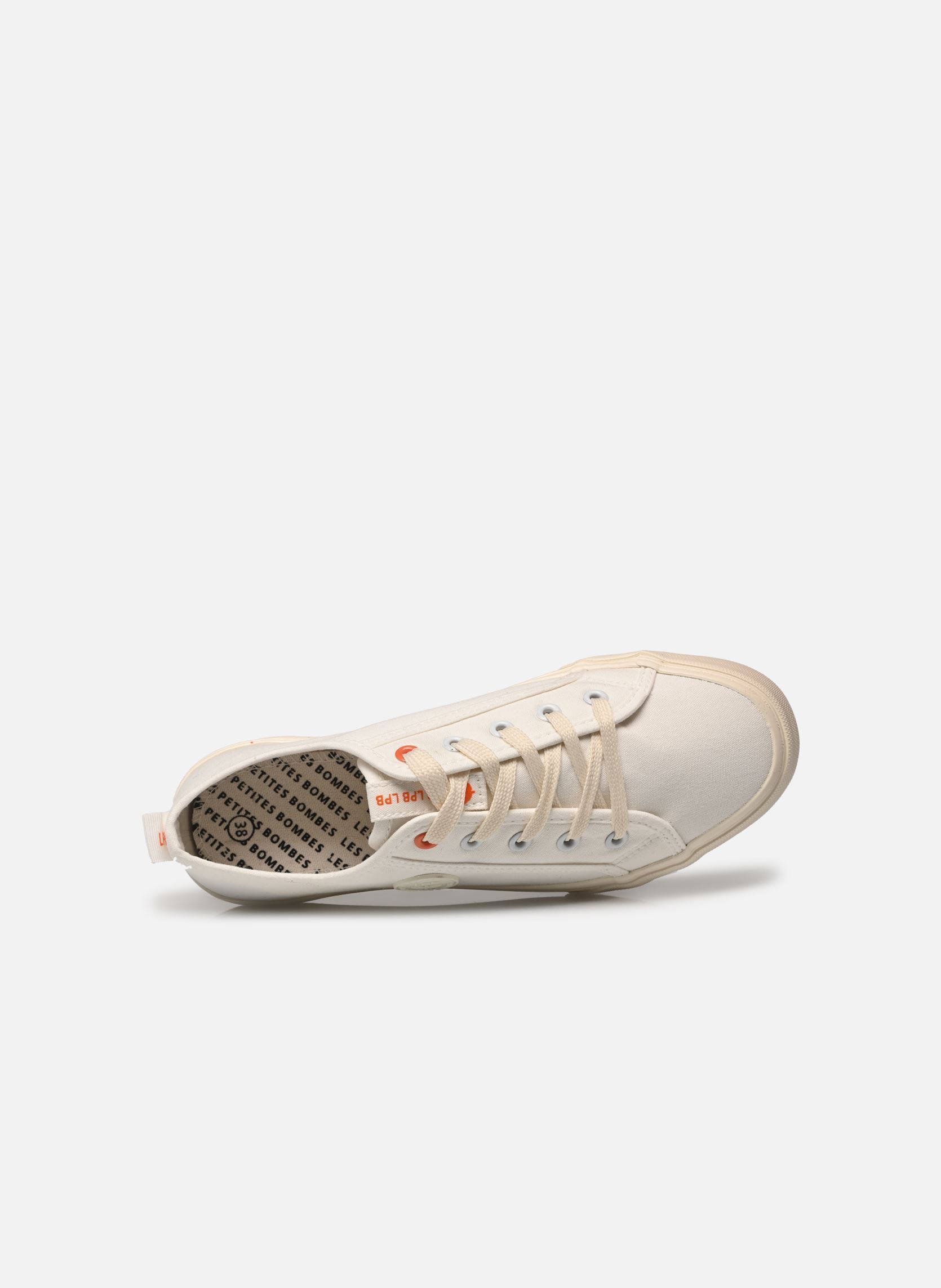 Baskets toile LOLA femme blanc LPB -LES PETITES BOMBES Baskets toile LOLA femme blanc Blanc