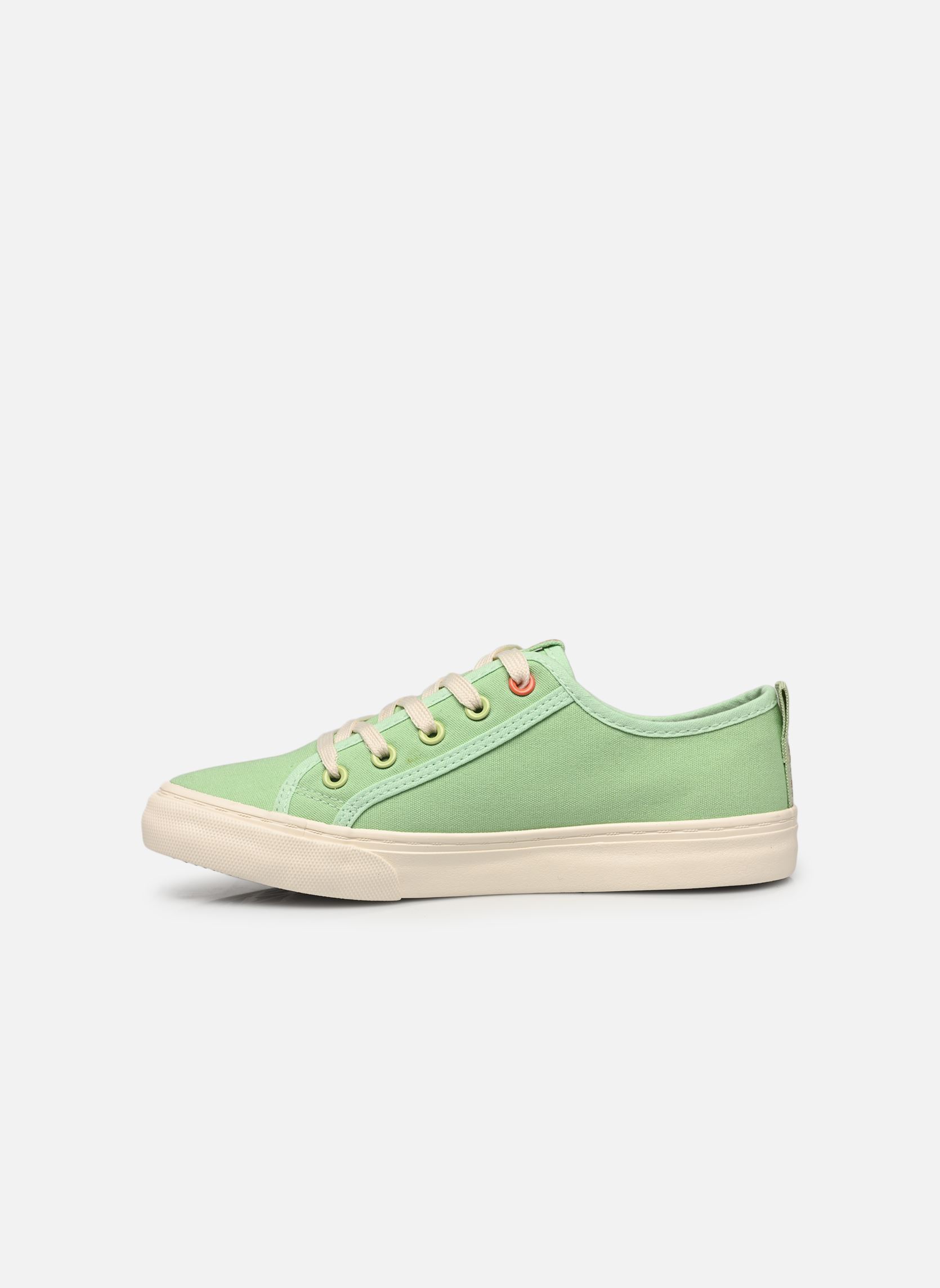Leinen-Sneaker LOLA damen grün LPB -LES PETITES BOMBES Leinen-Sneaker LOLA damen grün Vert d'eau