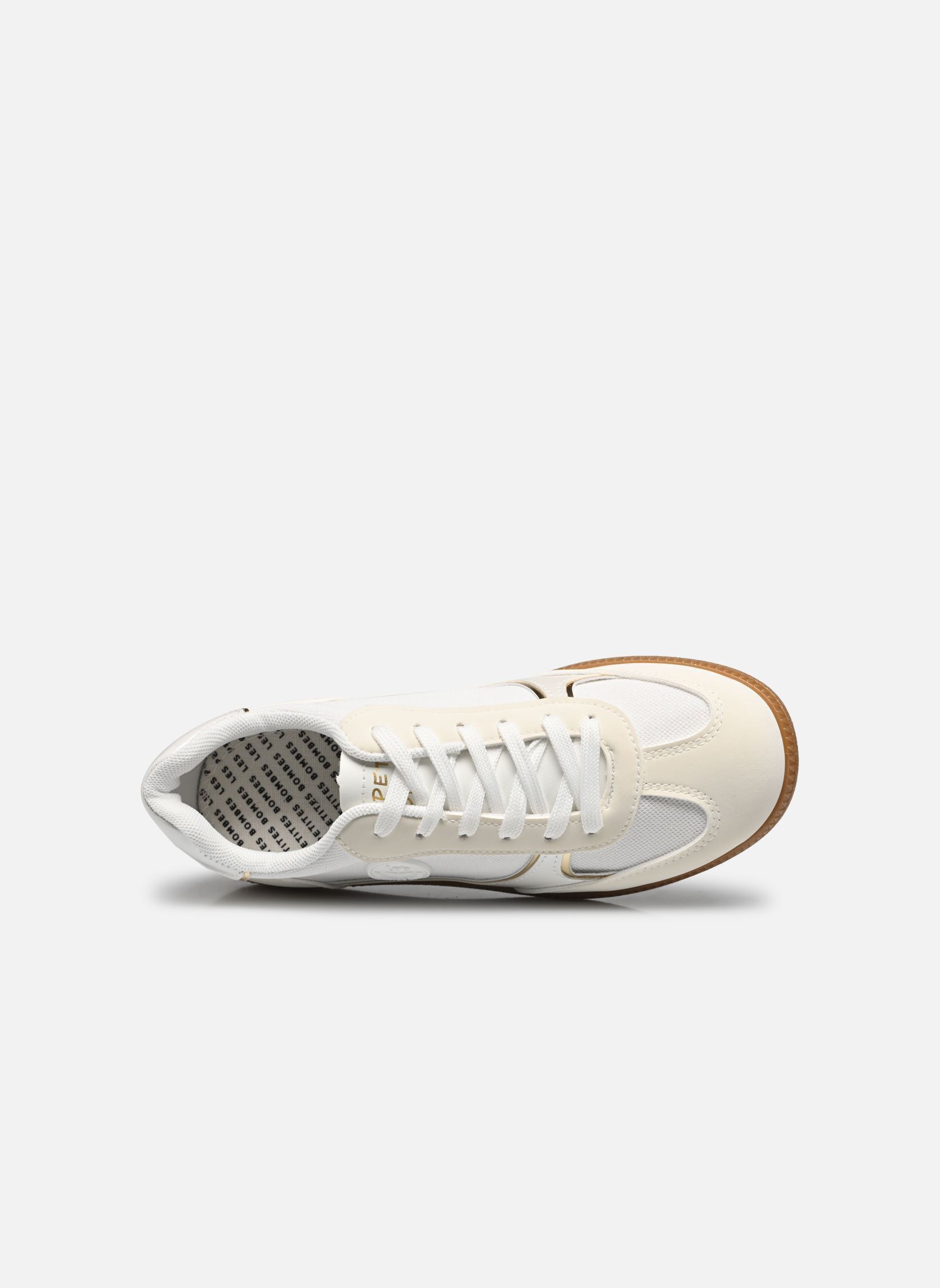 Baskets LIVIA femme blanc LPB -LES PETITES BOMBES Baskets LIVIA femme blanc BLANC / OR