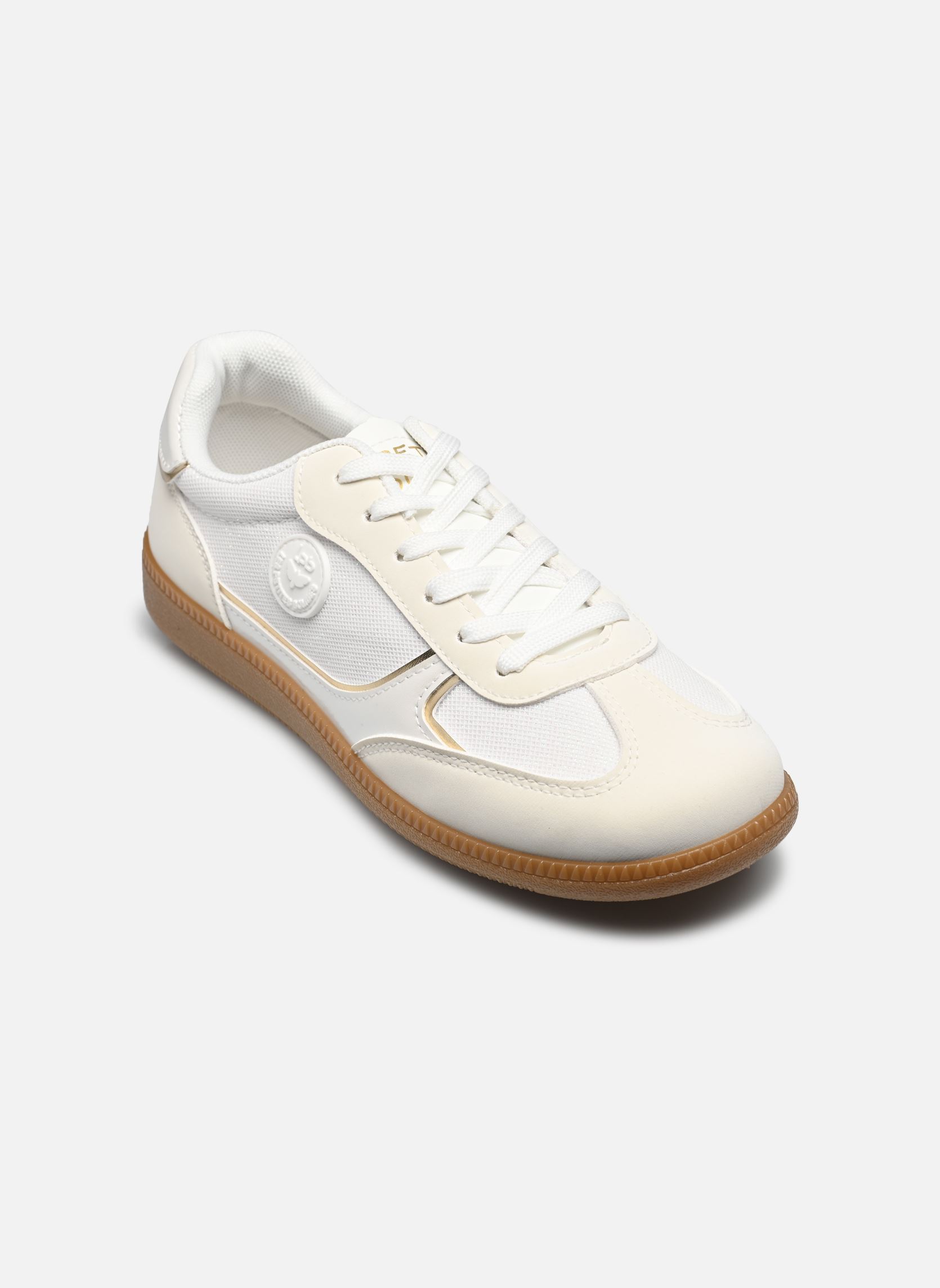 Baskets LIVIA femme blanc LPB -LES PETITES BOMBES Baskets LIVIA femme blanc BLANC / OR