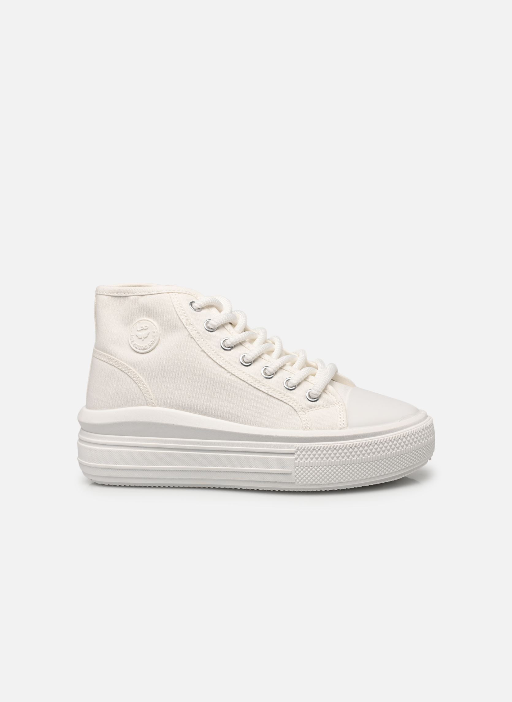 Baskets toile LOUNA femme blanc LPB -LES PETITES BOMBES Baskets toile LOUNA femme blanc Blanc