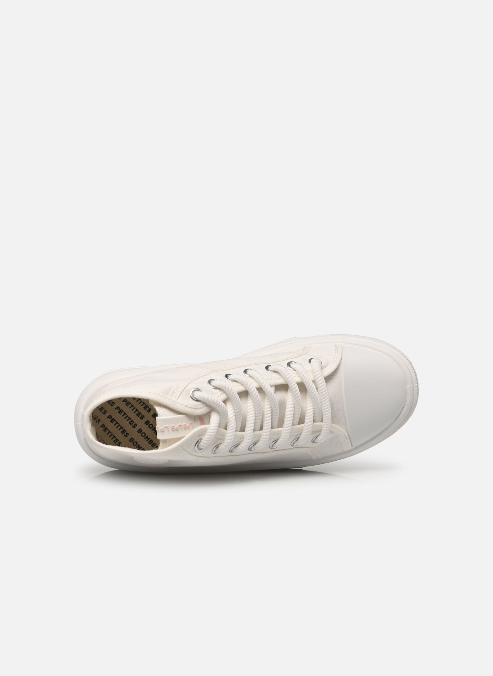 Baskets toile LOUNA femme blanc LPB -LES PETITES BOMBES Baskets toile LOUNA femme blanc Blanc