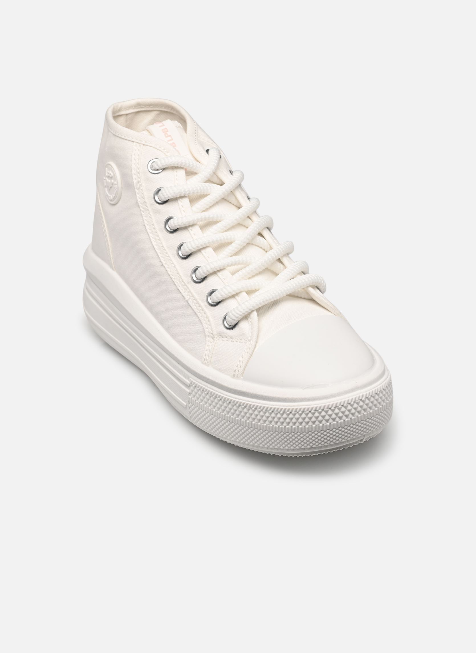 Baskets toile LOUNA femme blanc LPB -LES PETITES BOMBES Baskets toile LOUNA femme blanc Blanc