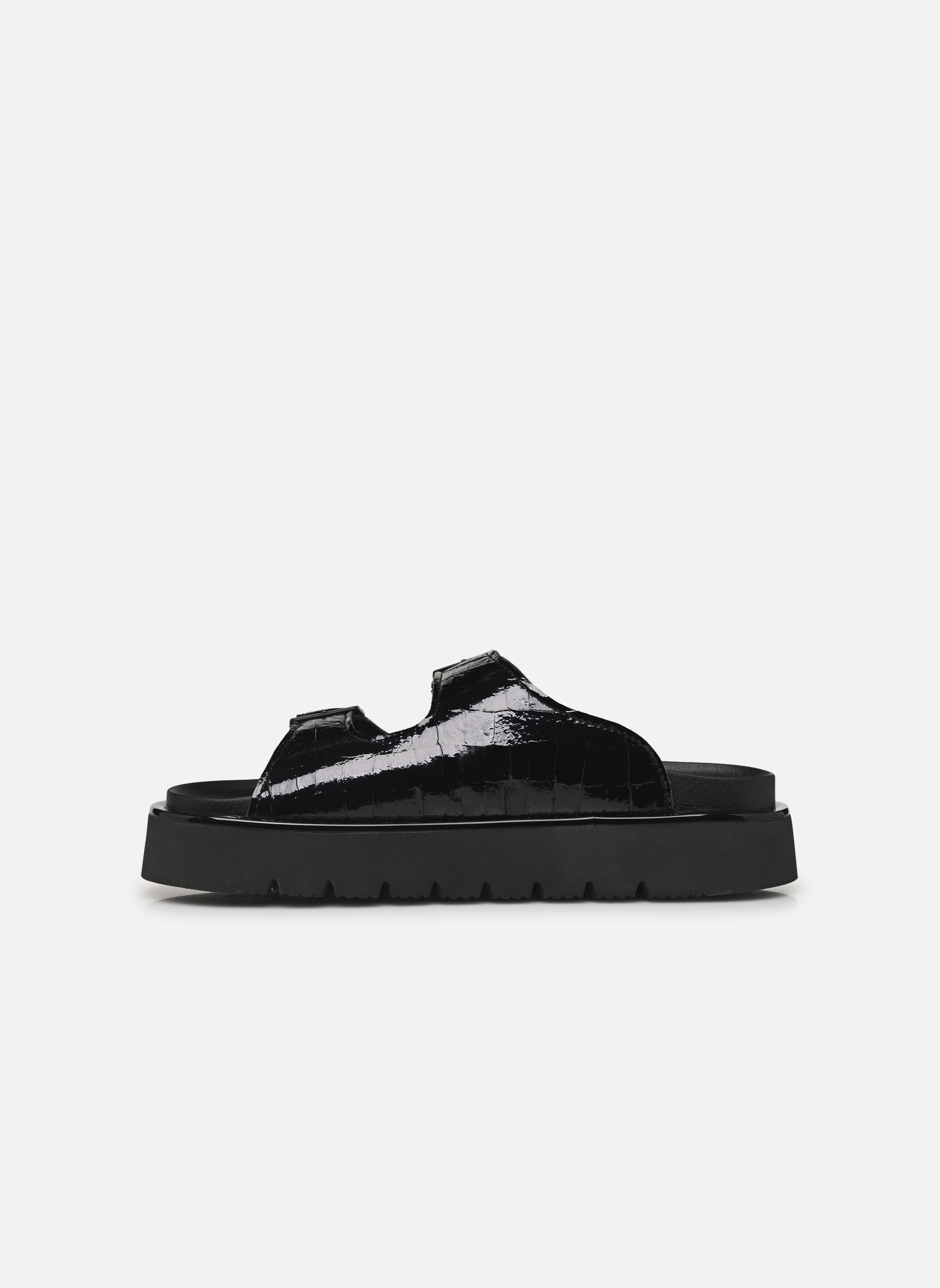 Flache Sandalen Dot damen schwarz Replay Flache Sandalen Dot damen schwarz BLACK
