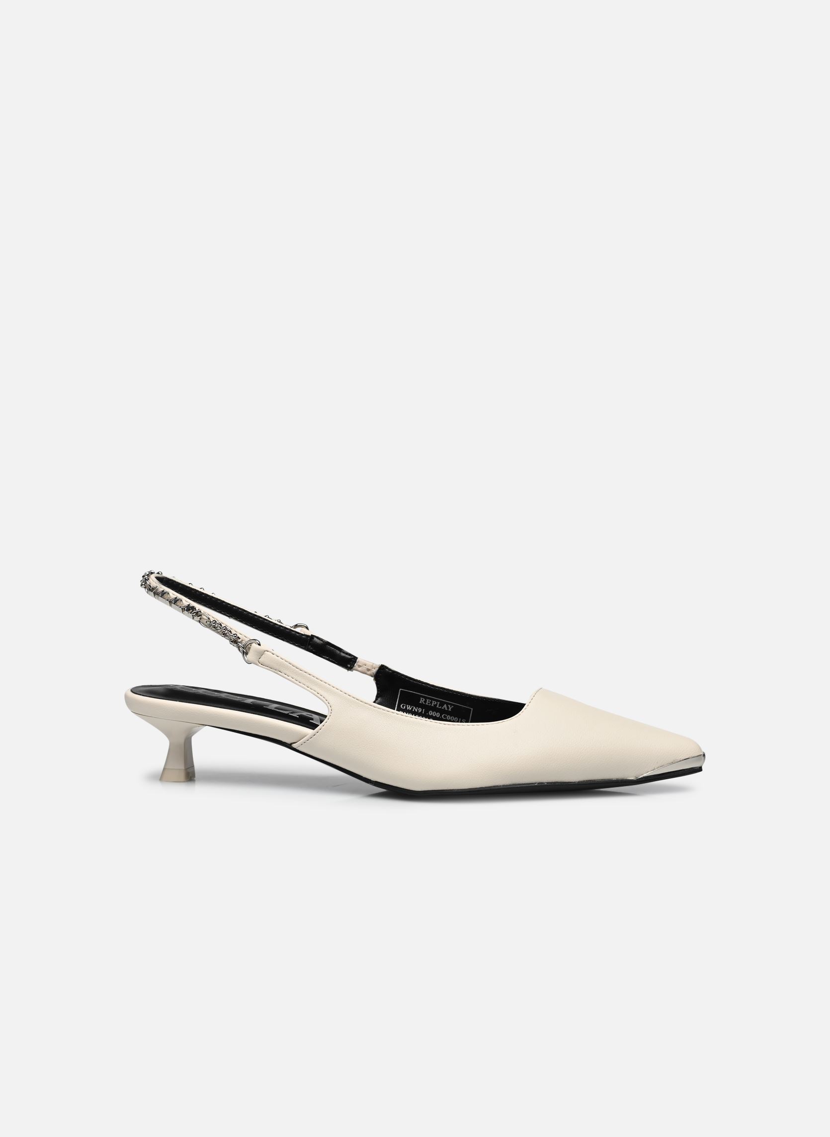 Slingback pumps Doti dames wit Replay Slingback pumps Doti dames wit IVORY