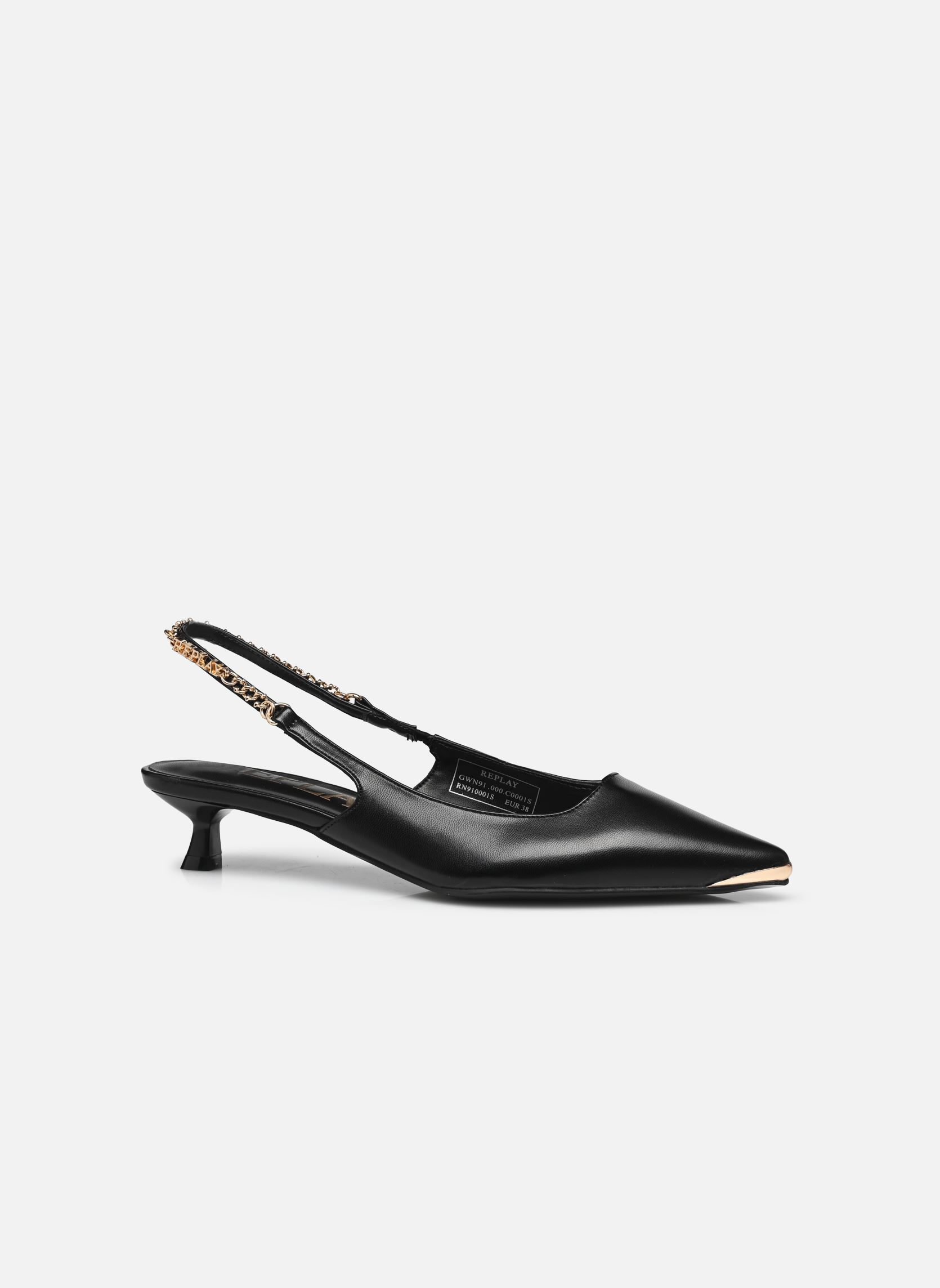 Pumps mit Riemchen Doti B damen schwarz Replay Pumps mit Riemchen Doti B damen schwarz BLACK