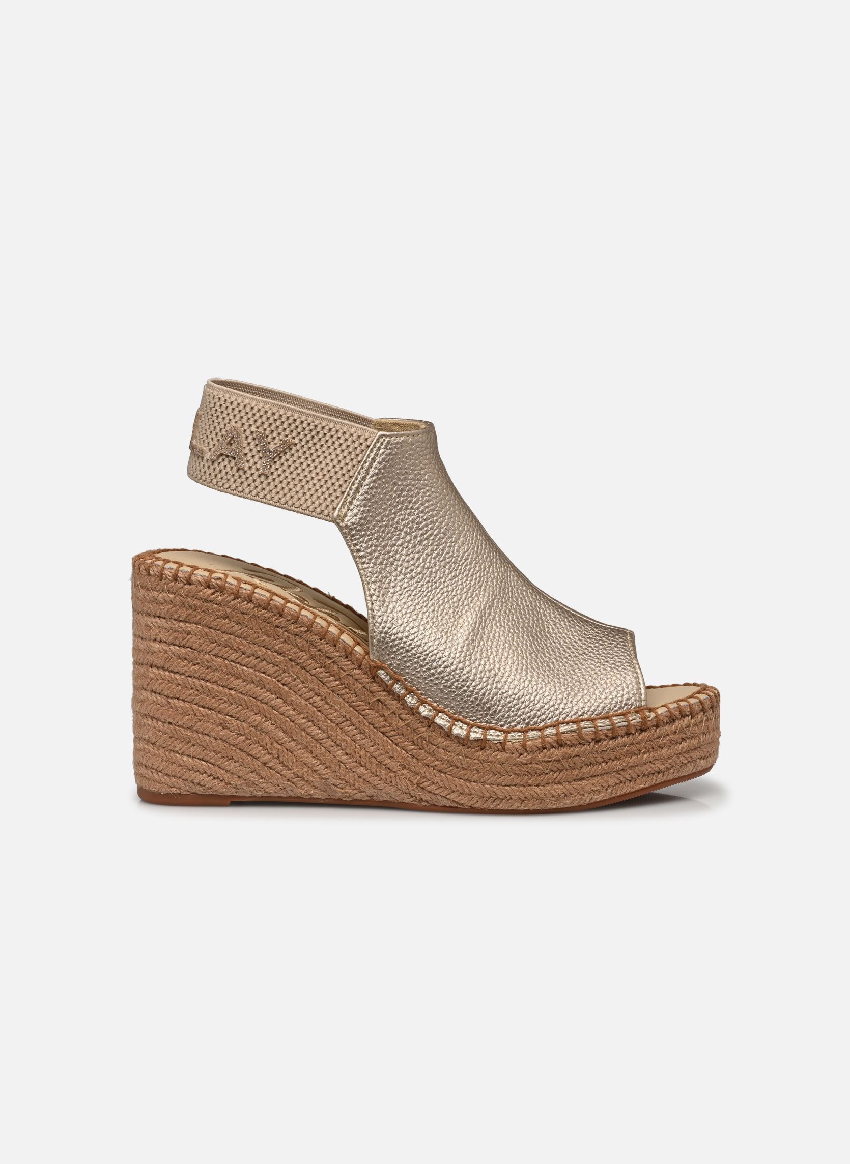Espadrillas con zeppa e plateau Dull donna oro e bronzo Replay Espadrillas con zeppa e plateau Dull donna oro e bronzo PLATIN