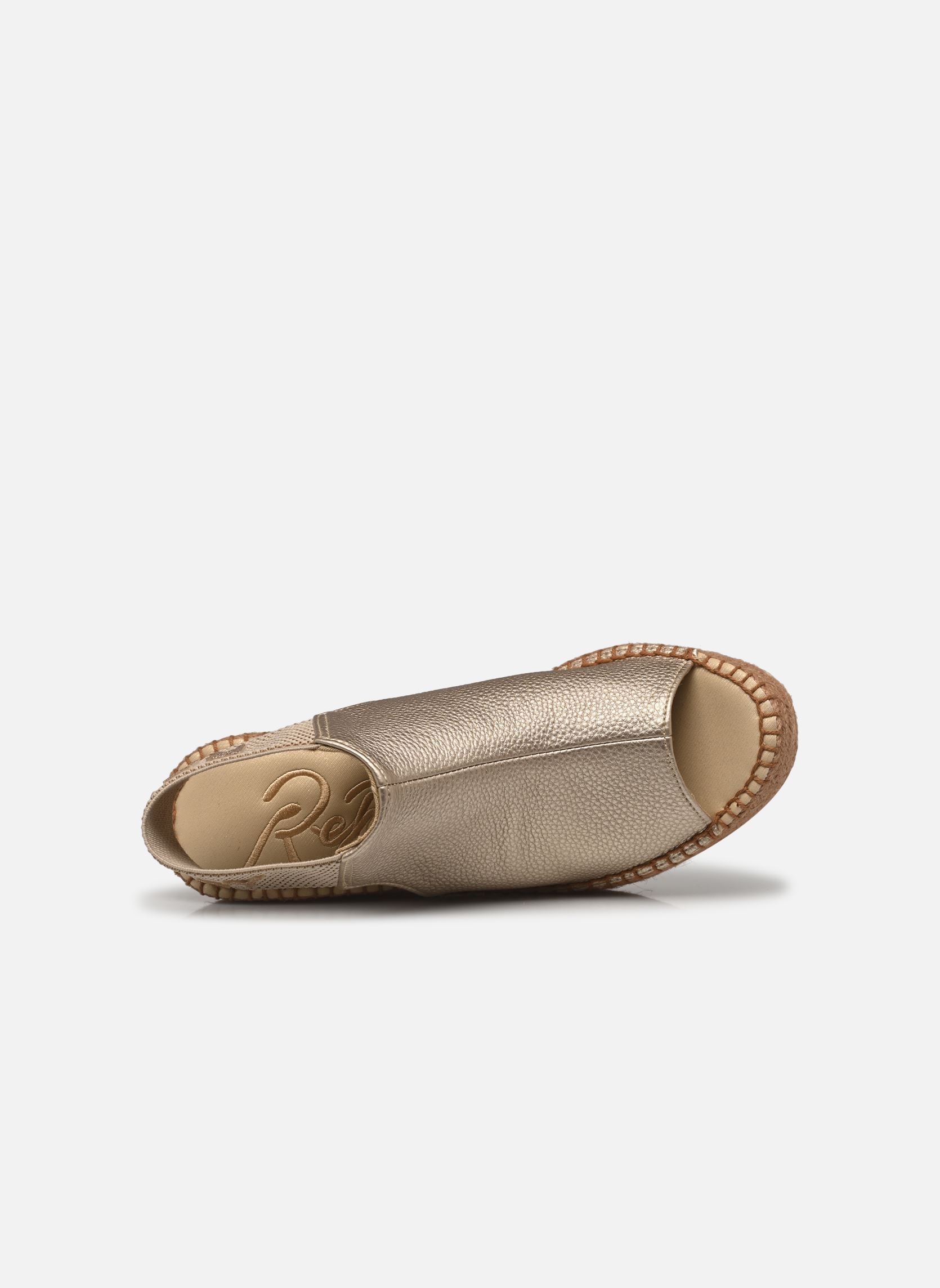 Espadrillas con zeppa e plateau Dull donna oro e bronzo Replay Espadrillas con zeppa e plateau Dull donna oro e bronzo PLATIN