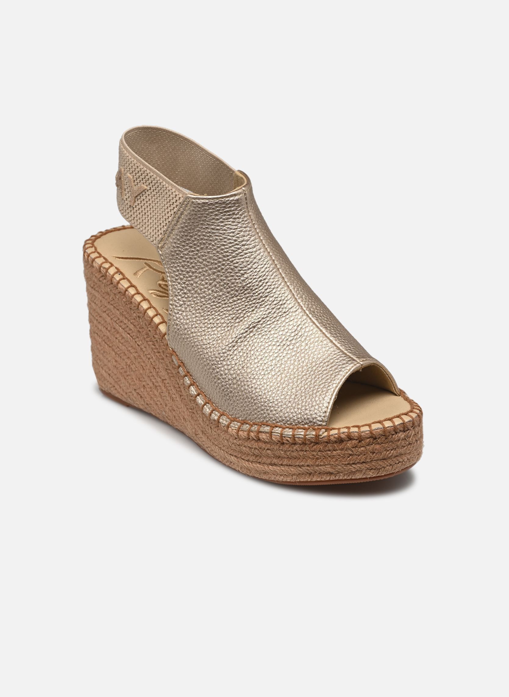 Espadrillas con zeppa e plateau Dull donna oro e bronzo Replay Espadrillas con zeppa e plateau Dull donna oro e bronzo PLATIN