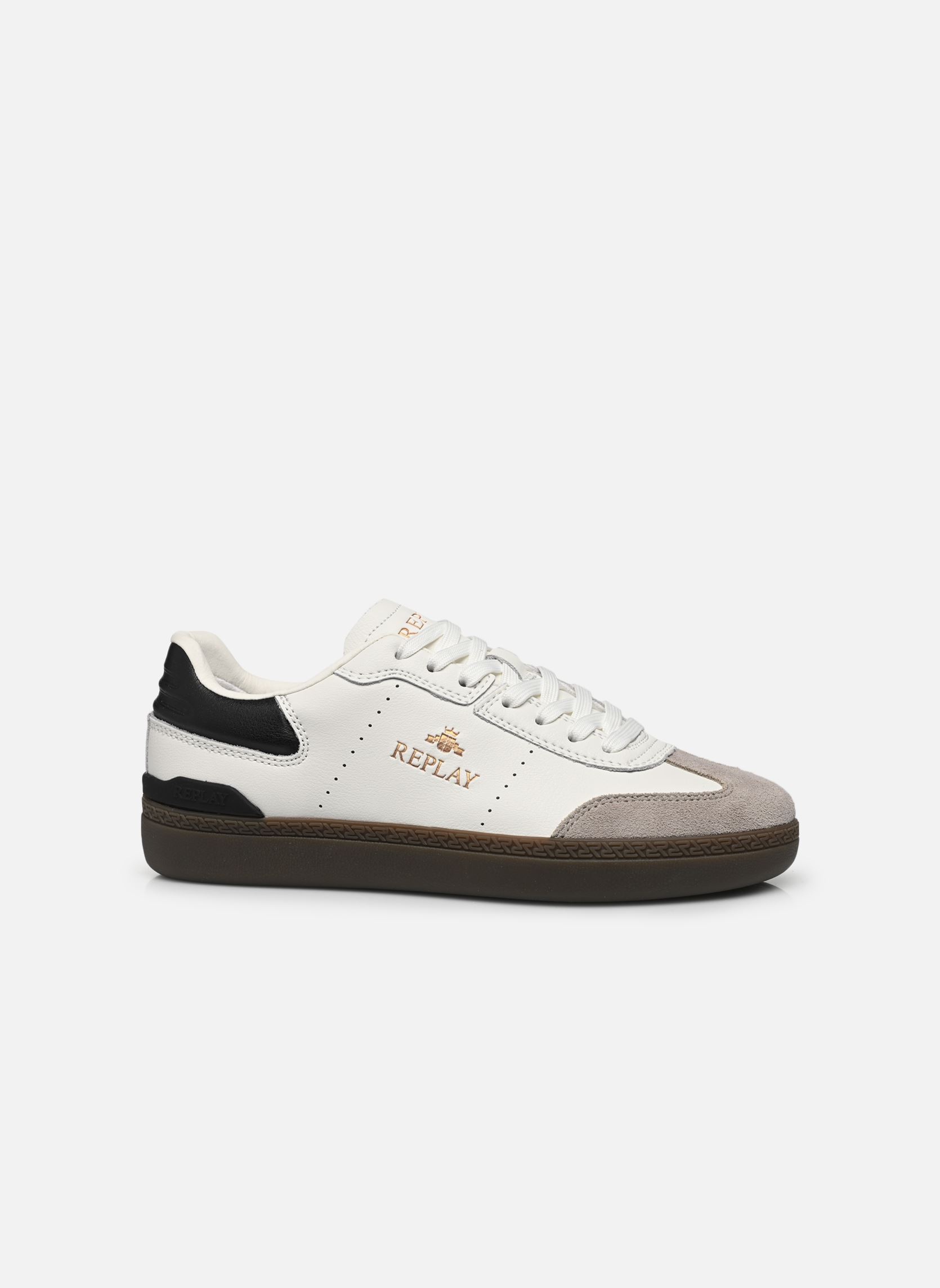 Sneaker Drive W damen weiß Replay Sneaker Drive W damen weiß WHITE LT GREY BLACK