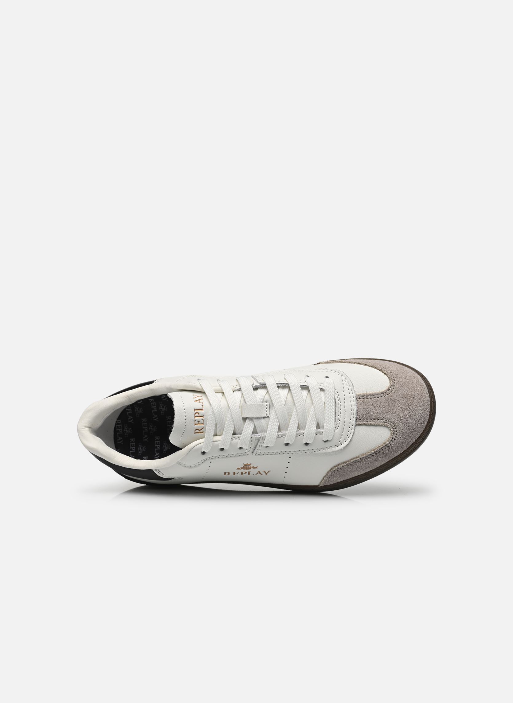 Sneaker Drive W damen weiß Replay Sneaker Drive W damen weiß WHITE LT GREY BLACK
