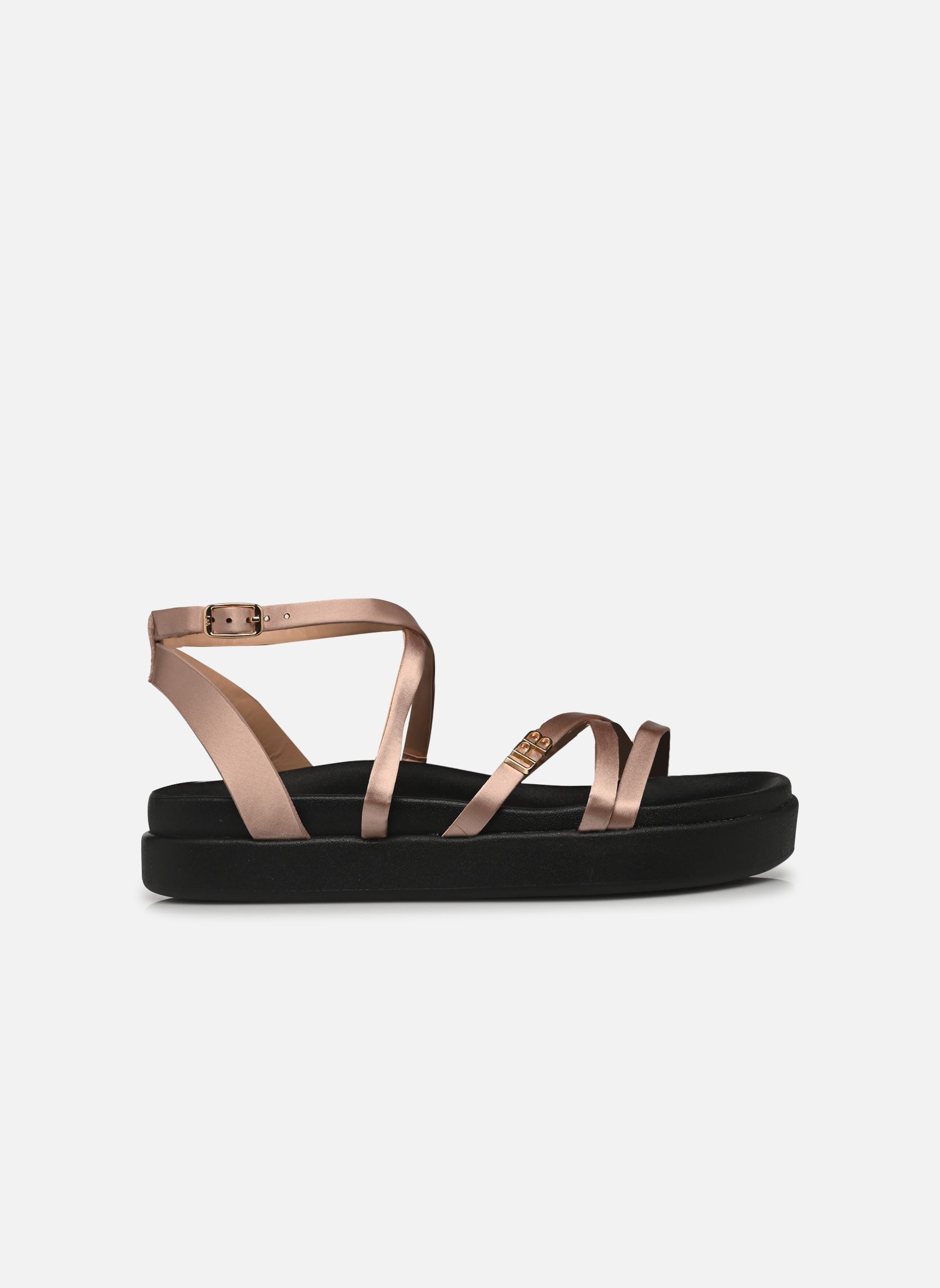 Sandali piatti LEZINE donna rosa LPB -LES PETITES BOMBES Sandali piatti LEZINE donna rosa Cafe Satin