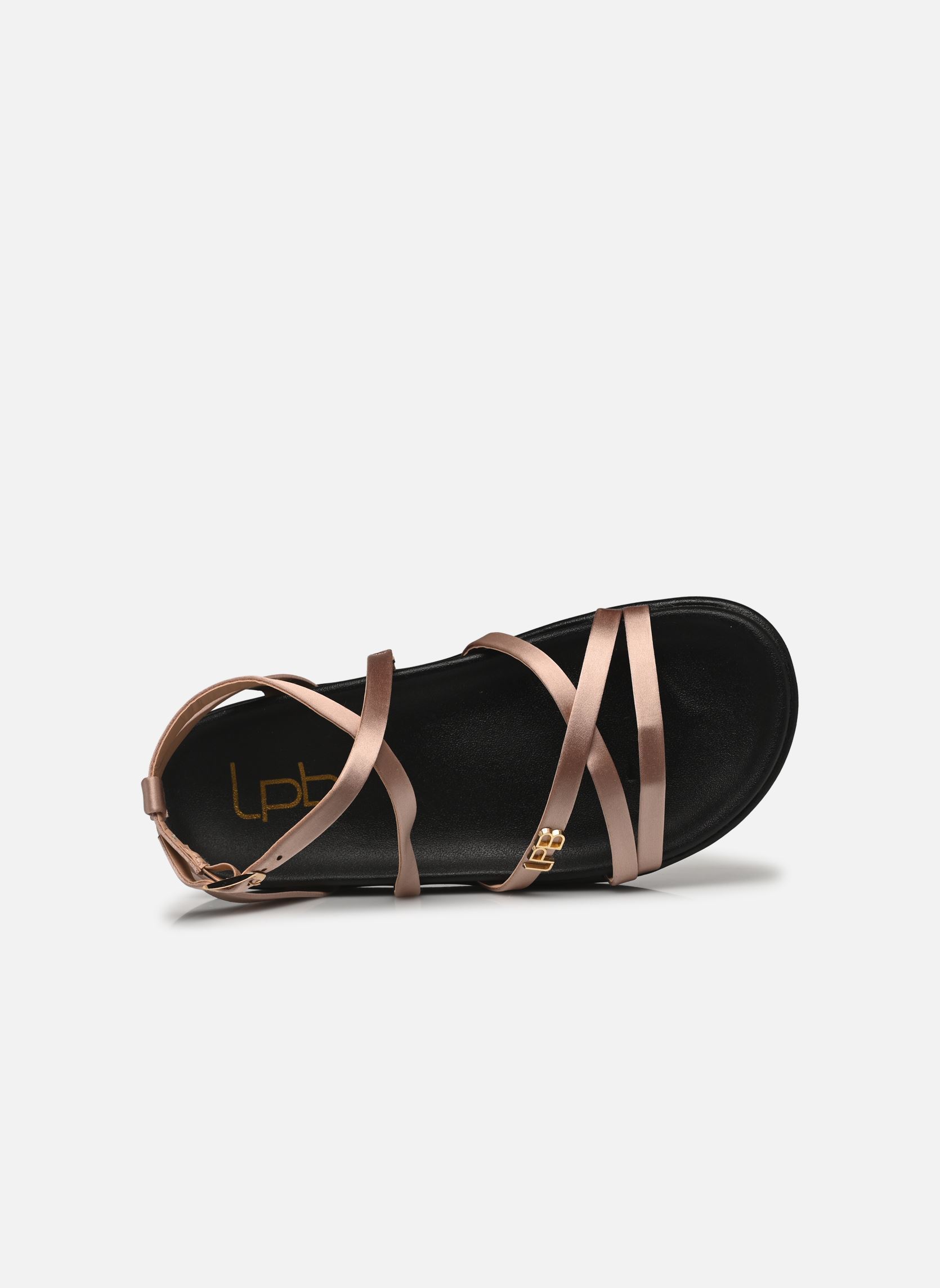 Sandali piatti LEZINE donna rosa LPB -LES PETITES BOMBES Sandali piatti LEZINE donna rosa Cafe Satin