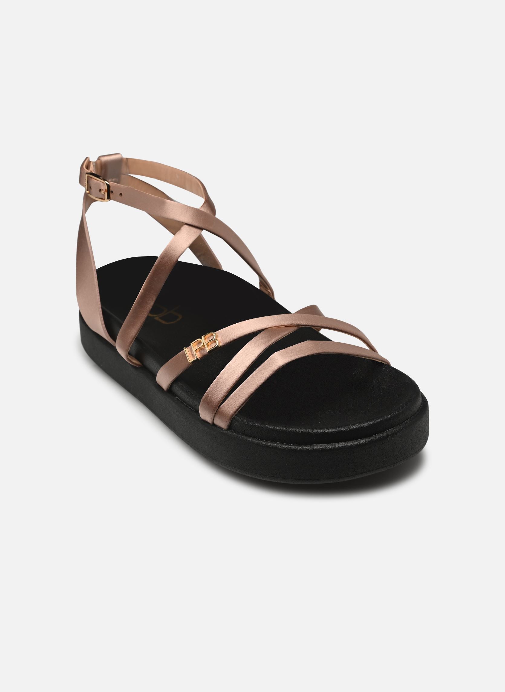 Sandali piatti LEZINE donna rosa LPB -LES PETITES BOMBES Sandali piatti LEZINE donna rosa Cafe Satin