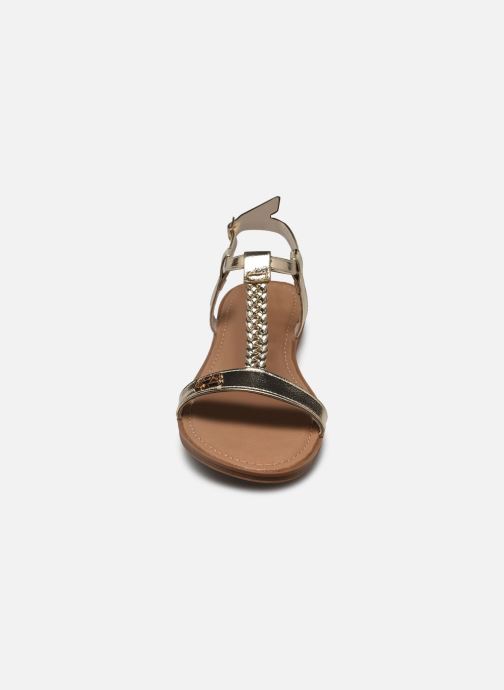 Sandales et nu-pieds LPB -LES PETITES BOMBES LIE Or et bronze vue portées chaussures